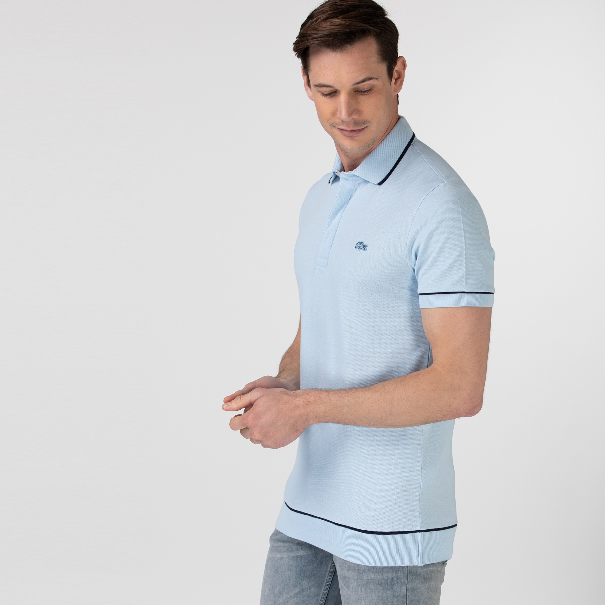 Lacoste Erkek Regular Fit Mavi Polo