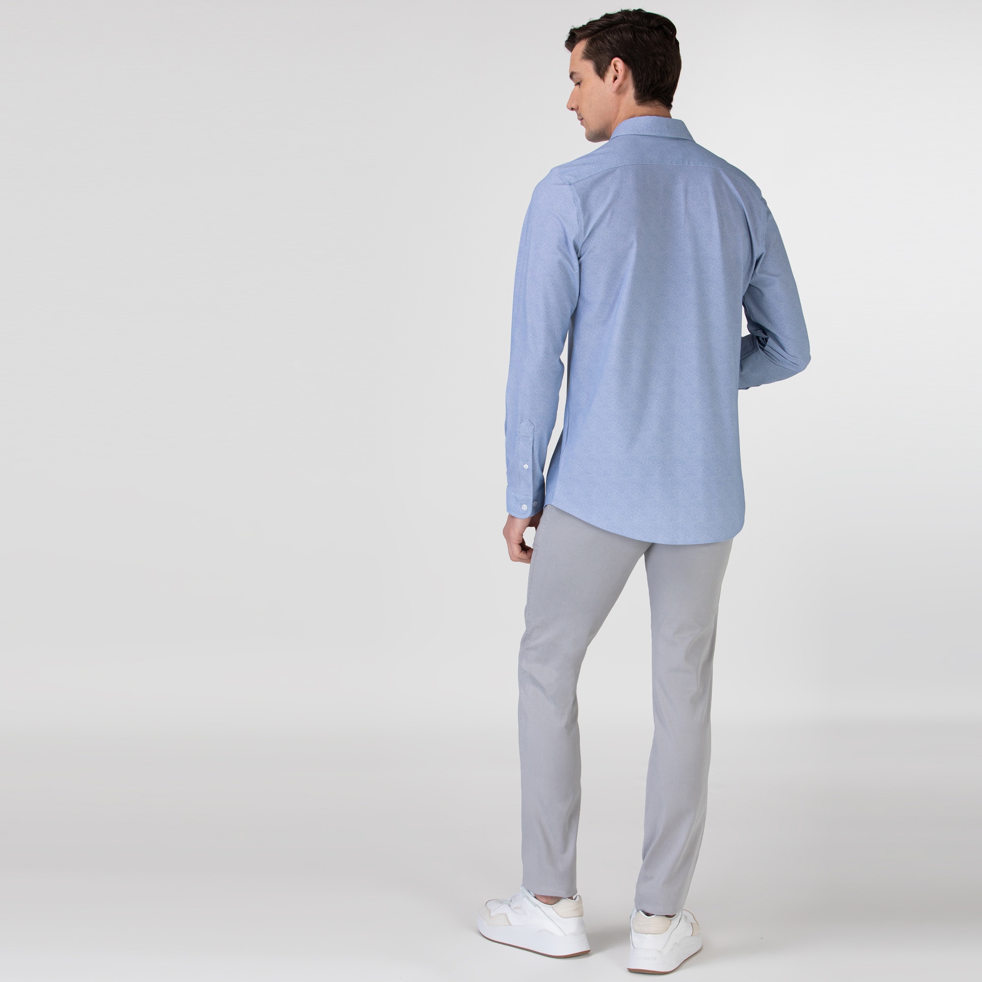 Lacoste Erkek Slim Fit Gri Pantolon