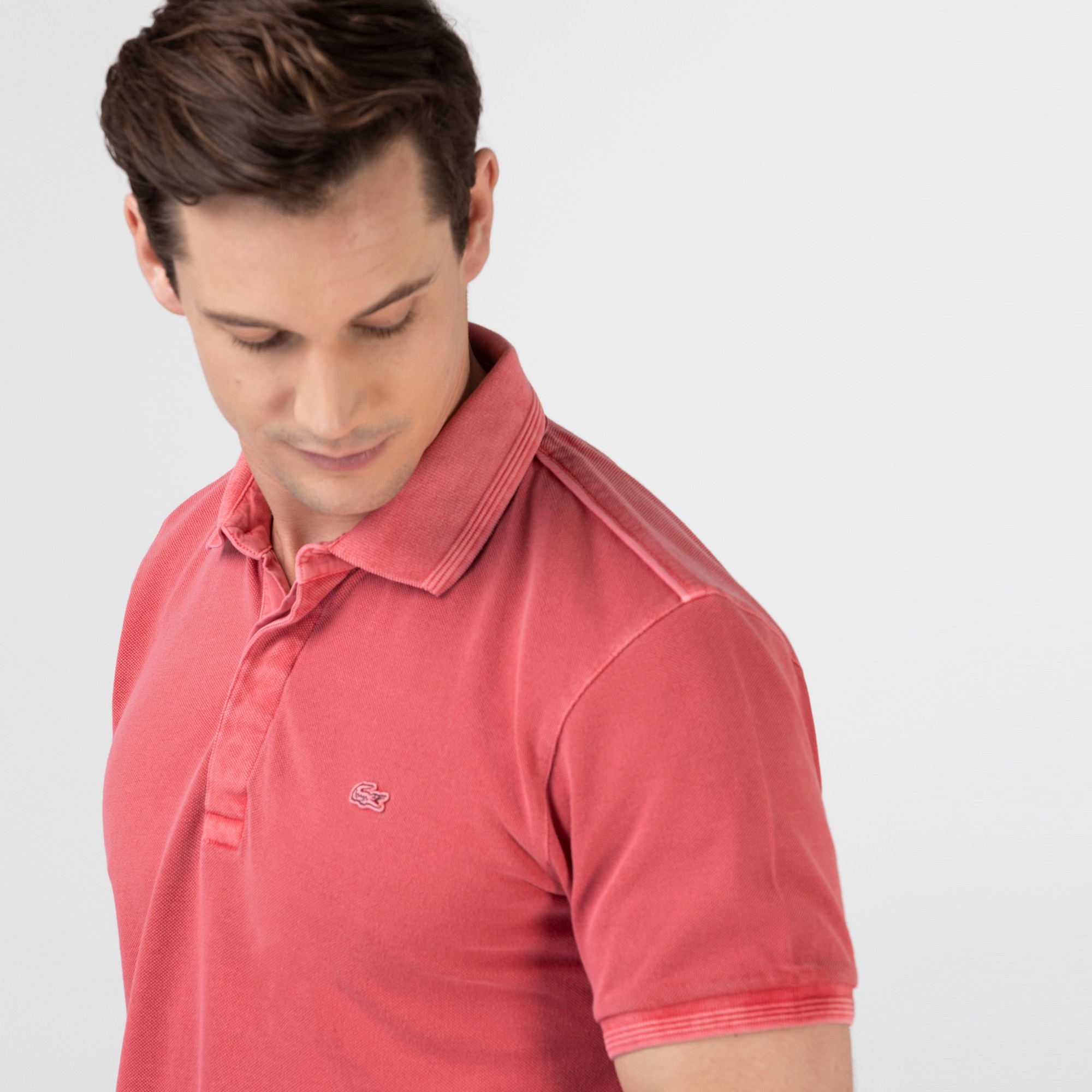 Lacoste Erkek Regular Fit Pembe Polo