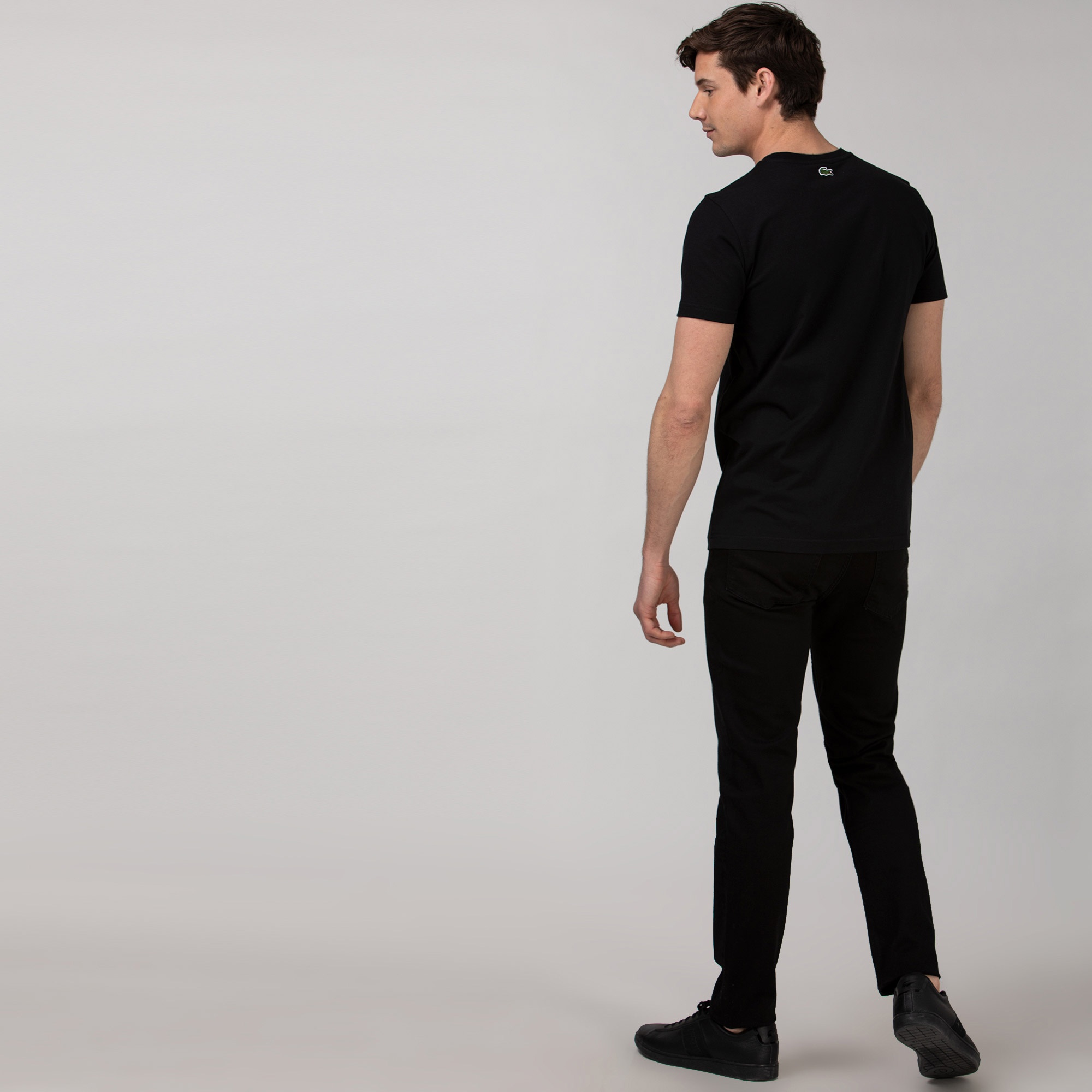 Lacoste Erkek Slim Fit Denim Lacivert Pantolon