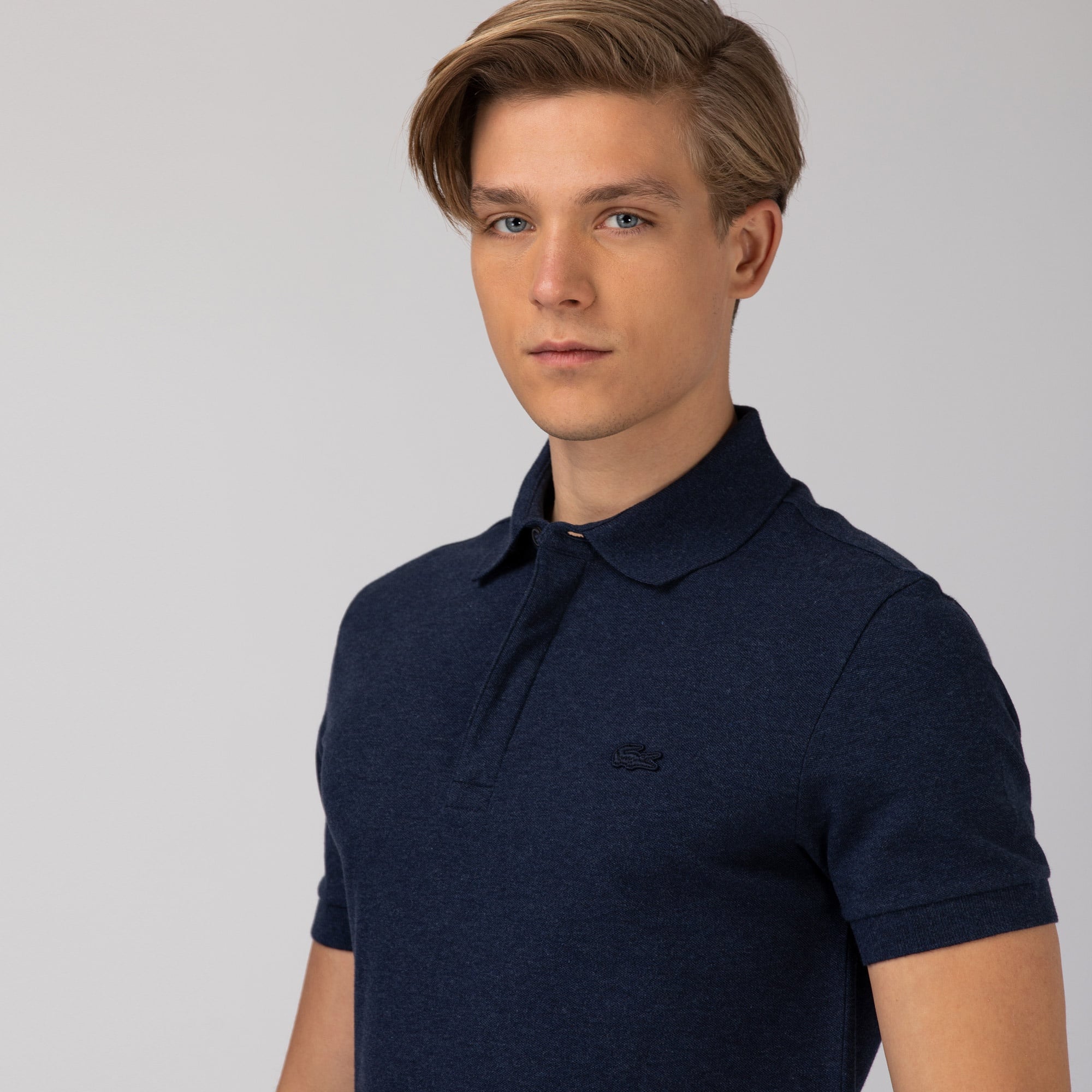 Lacoste Erkek Regular Fit Lacivert Paris Polo