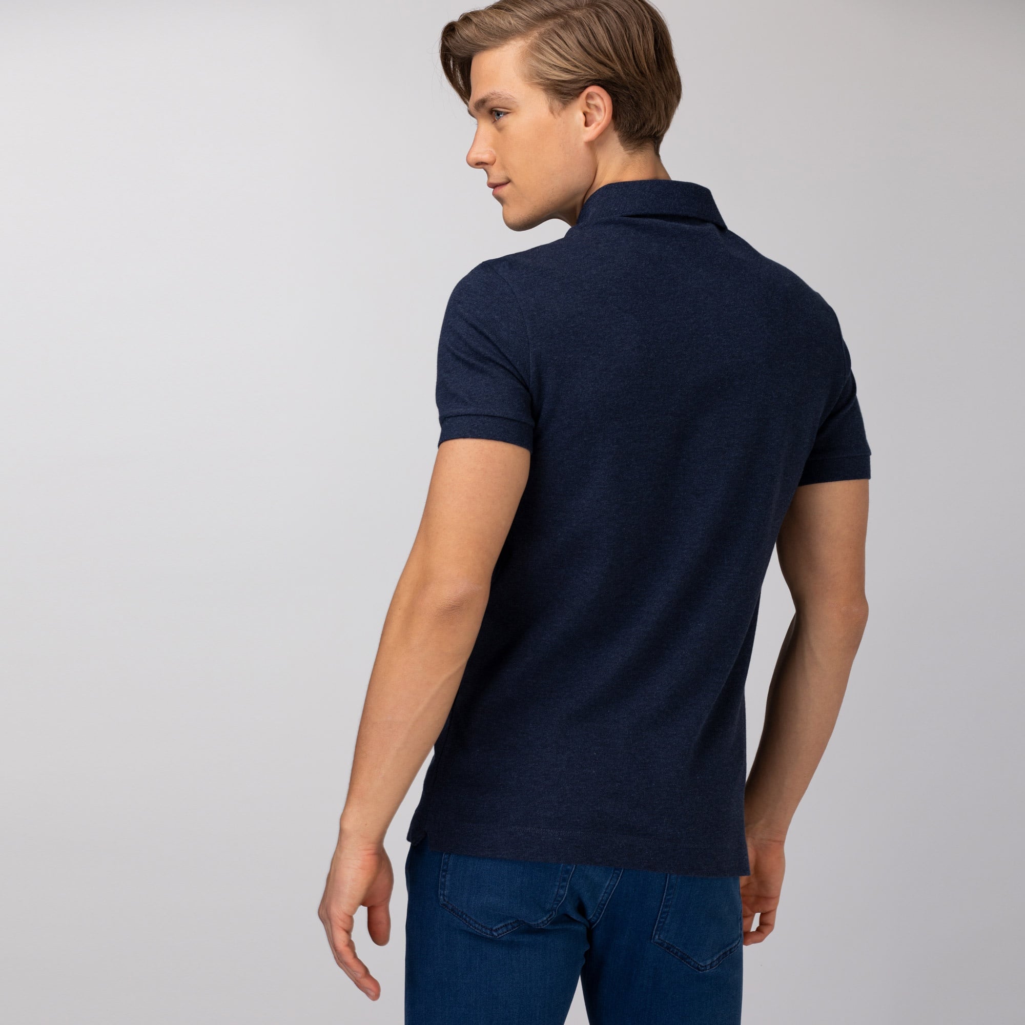 Lacoste Erkek Regular Fit Lacivert Paris Polo