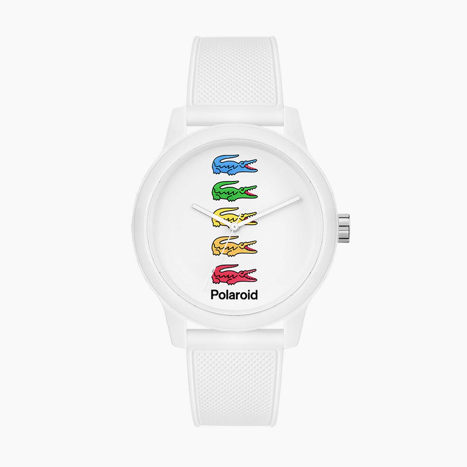 Lacoste X Polaroid Unisex Beyaz Saat