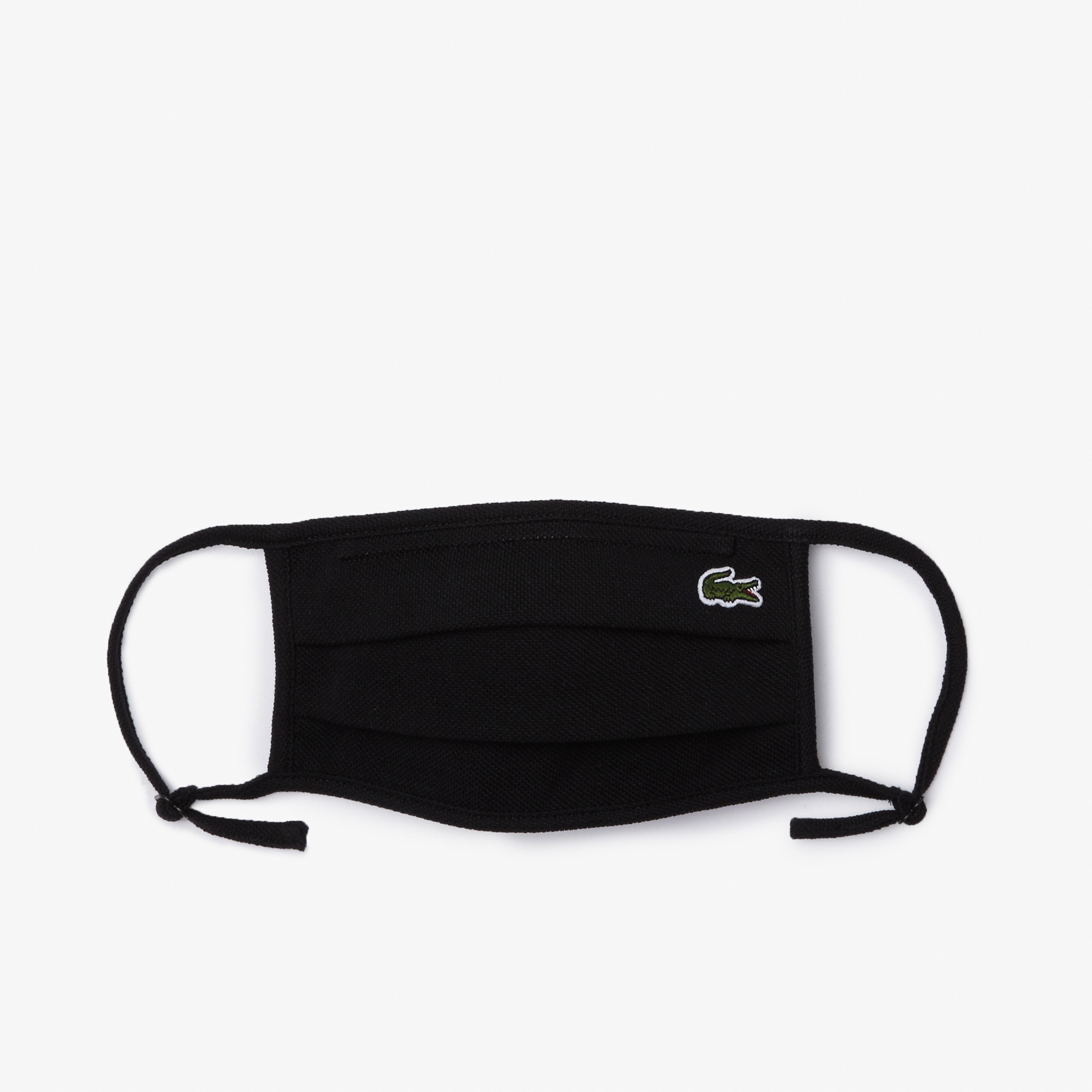 Lacoste Pamuklu Yıkanabilir Siyah Maske