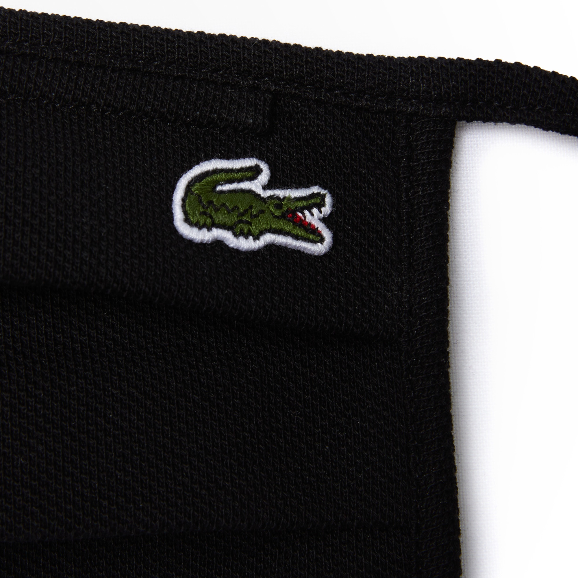 Lacoste Pamuklu Yıkanabilir Siyah Maske