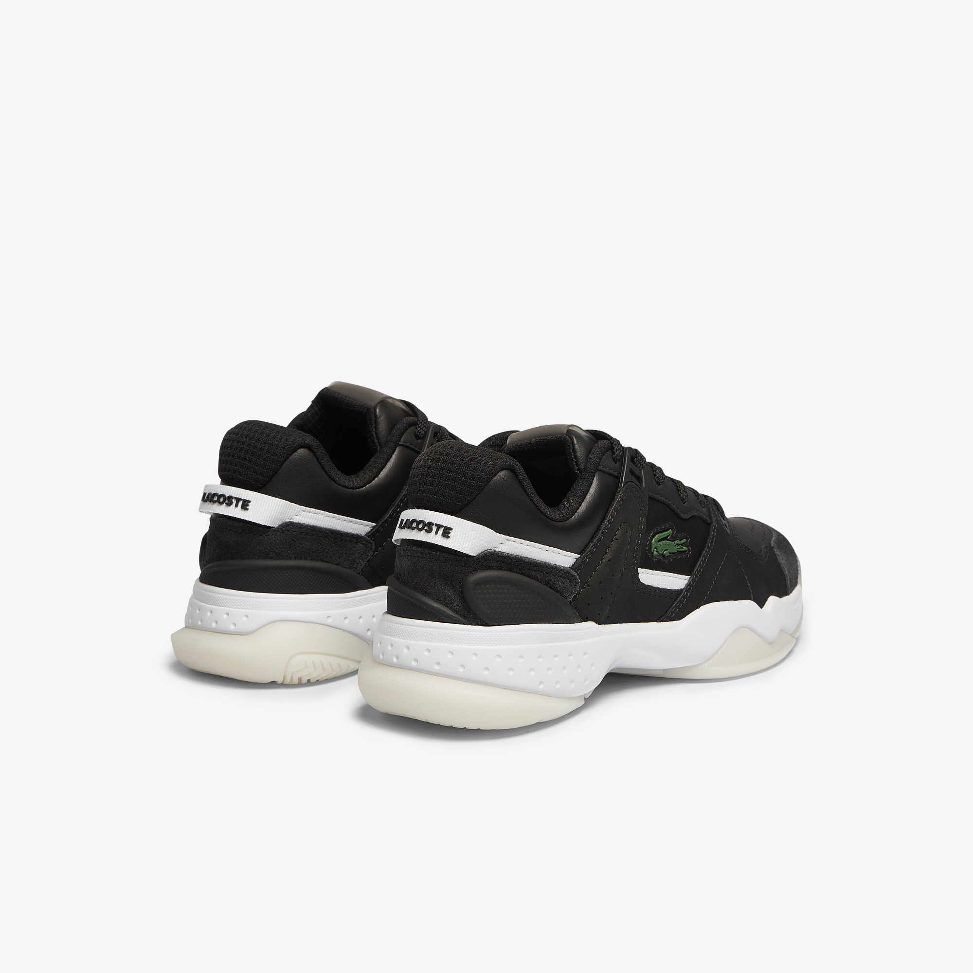 Lacoste T-Point 0721 1 G Sfa Kadın Siyah - Beyaz Sneaker