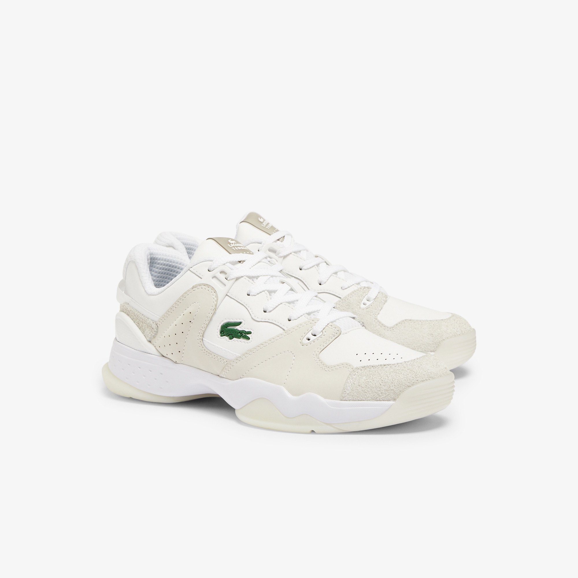 Lacoste T-Point 0721 1 G Sma Erkek Deri Beyaz Sneaker