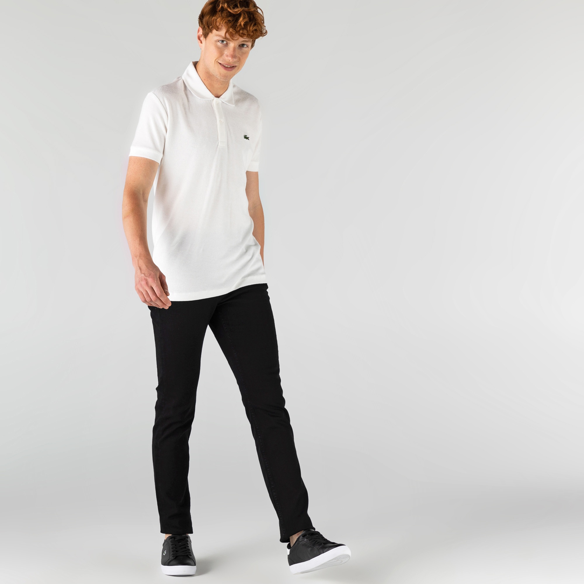 Lacoste Erkek Slim Fit Siyah Pantolon