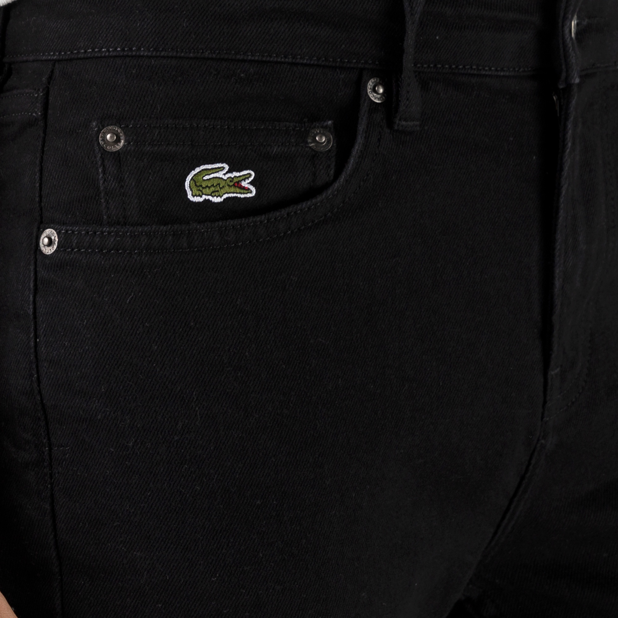 Lacoste Erkek Slim Fit Siyah Pantolon