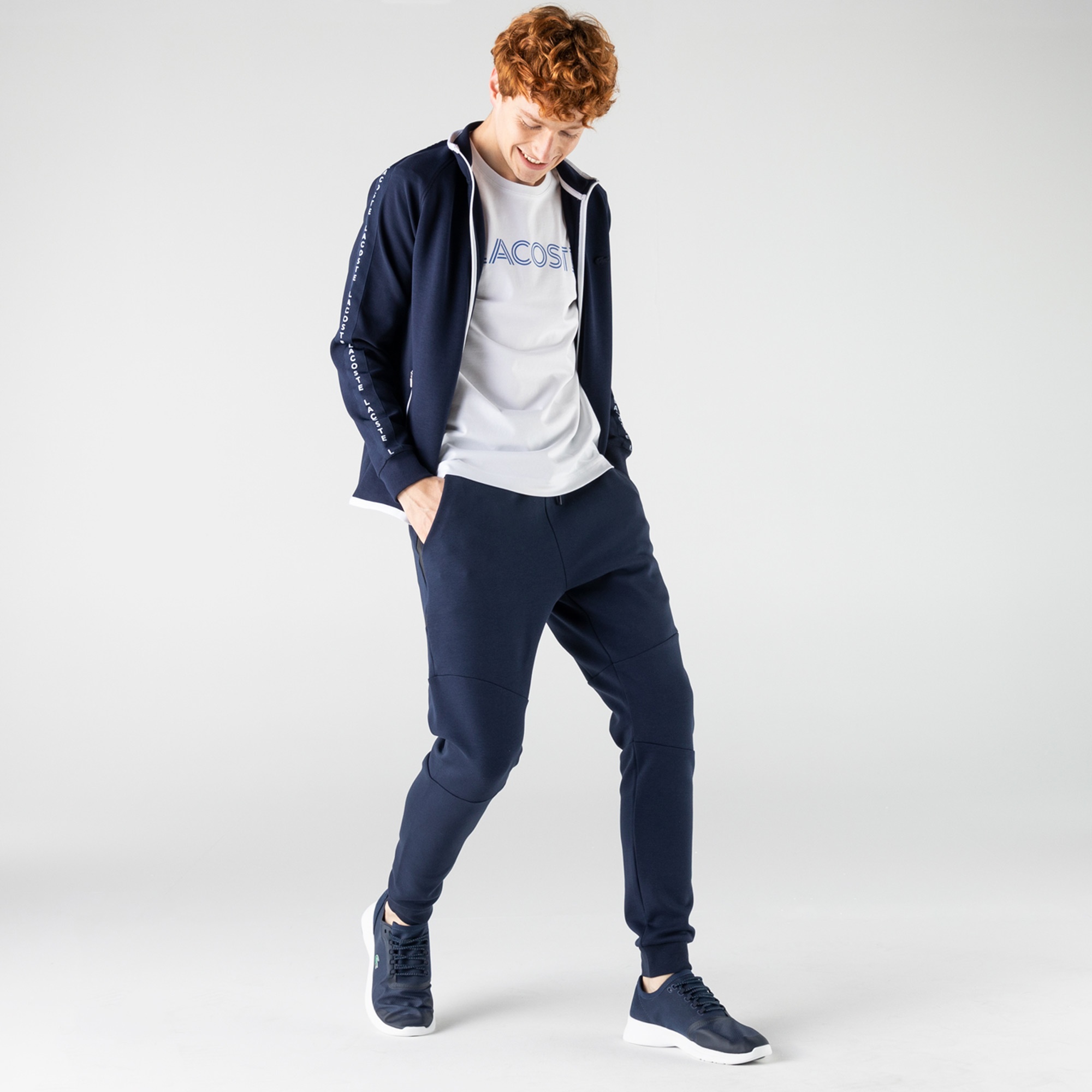 Lacoste Erkek Regular Fit Lacivert Eşofman Altı