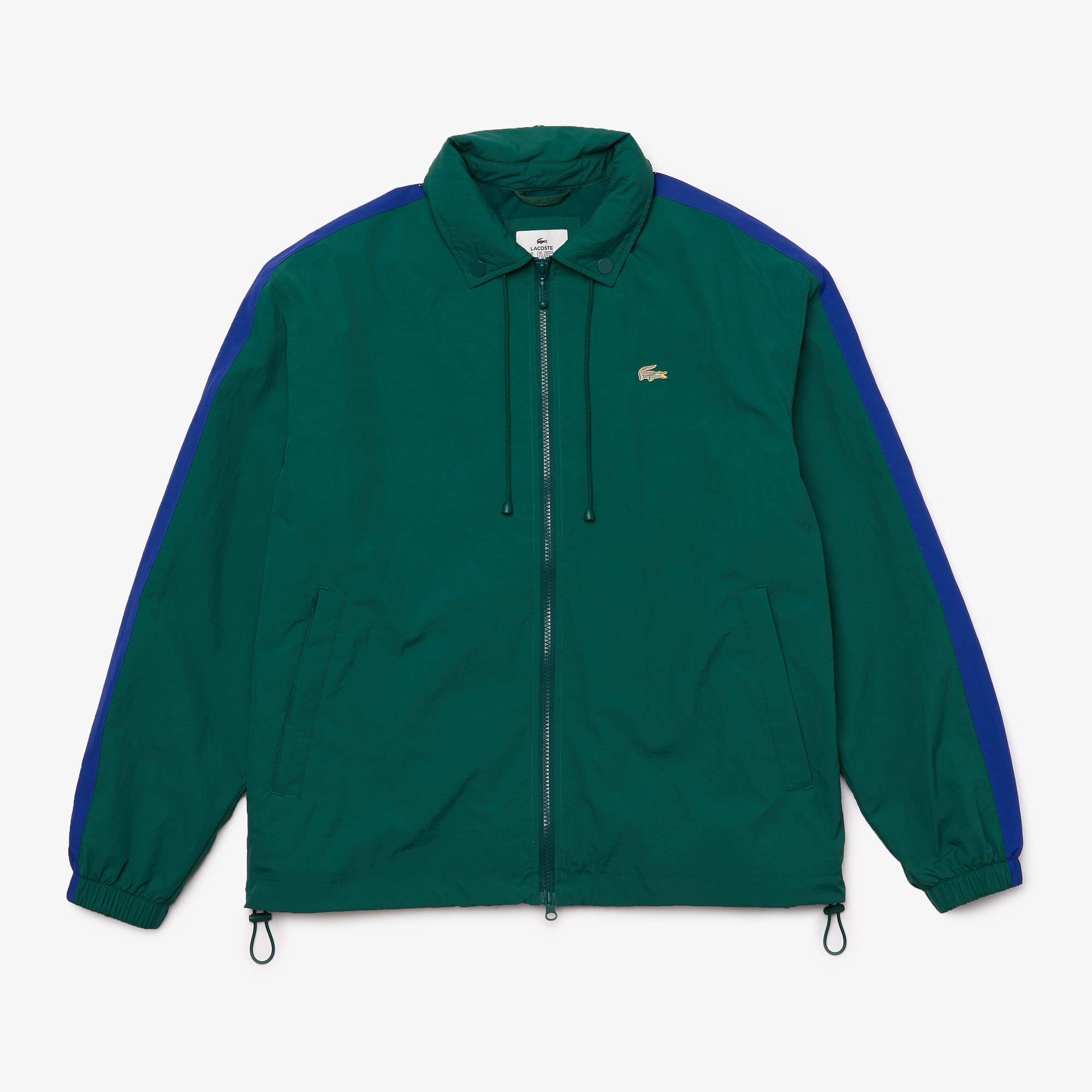 Lacoste L!VE Erkek Kapüşonlu Haki Rüzgarlık