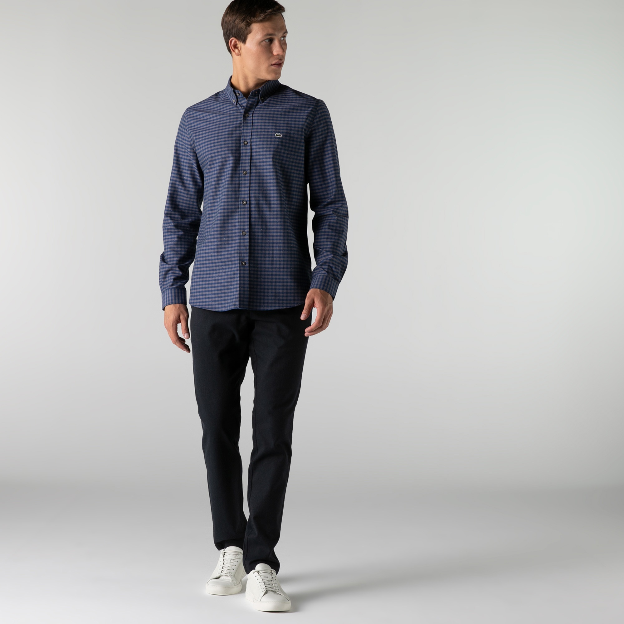 Lacoste Erkek Slim Fit Lacivert Pantolon