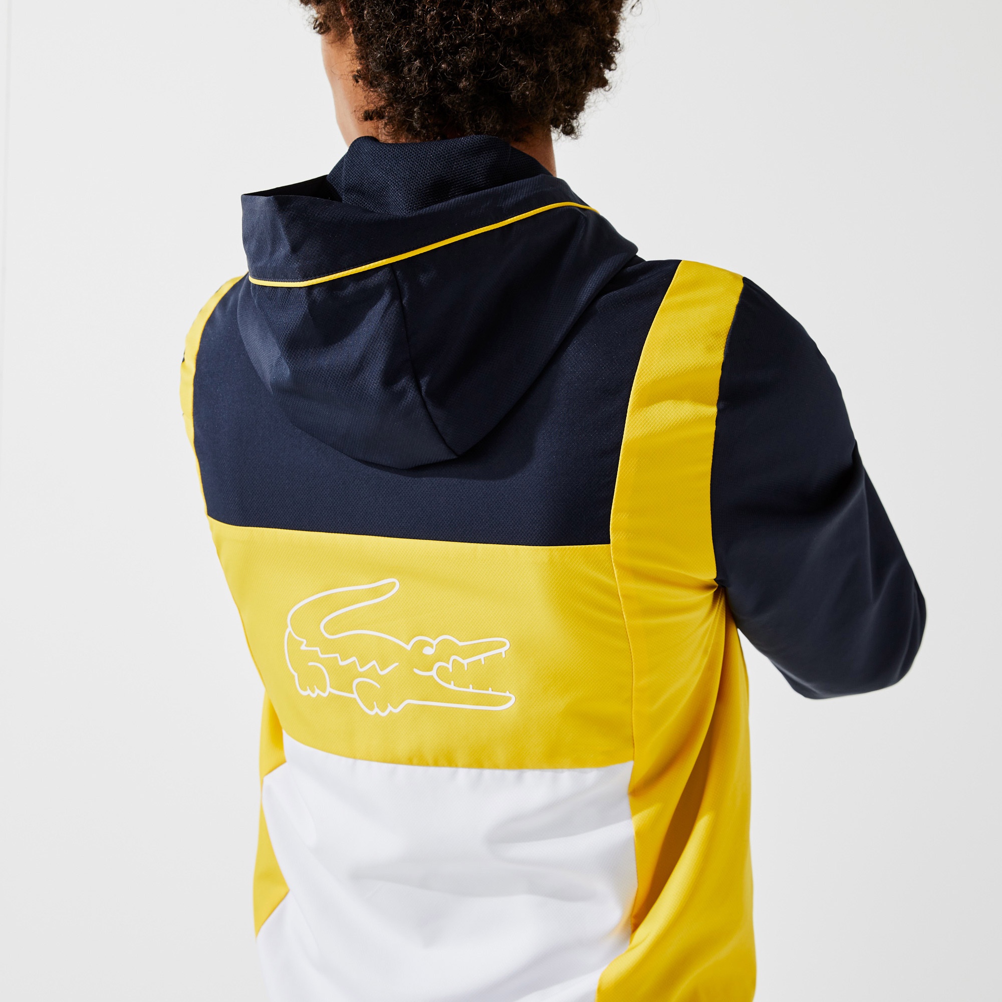 Lacoste SPORT Erkek Regular Fit Kapüşonlu Lacivert Eşofman Takımı