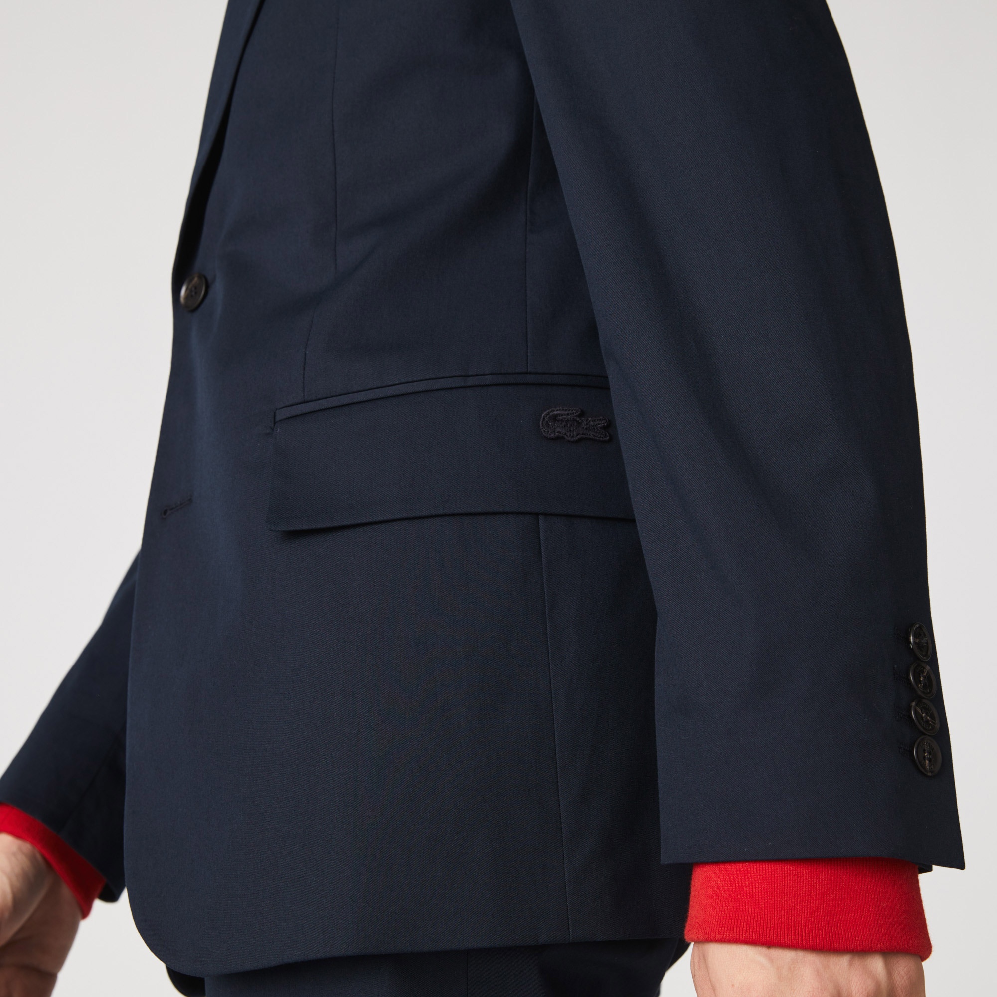 Lacoste Erkek Lacivert Blazer