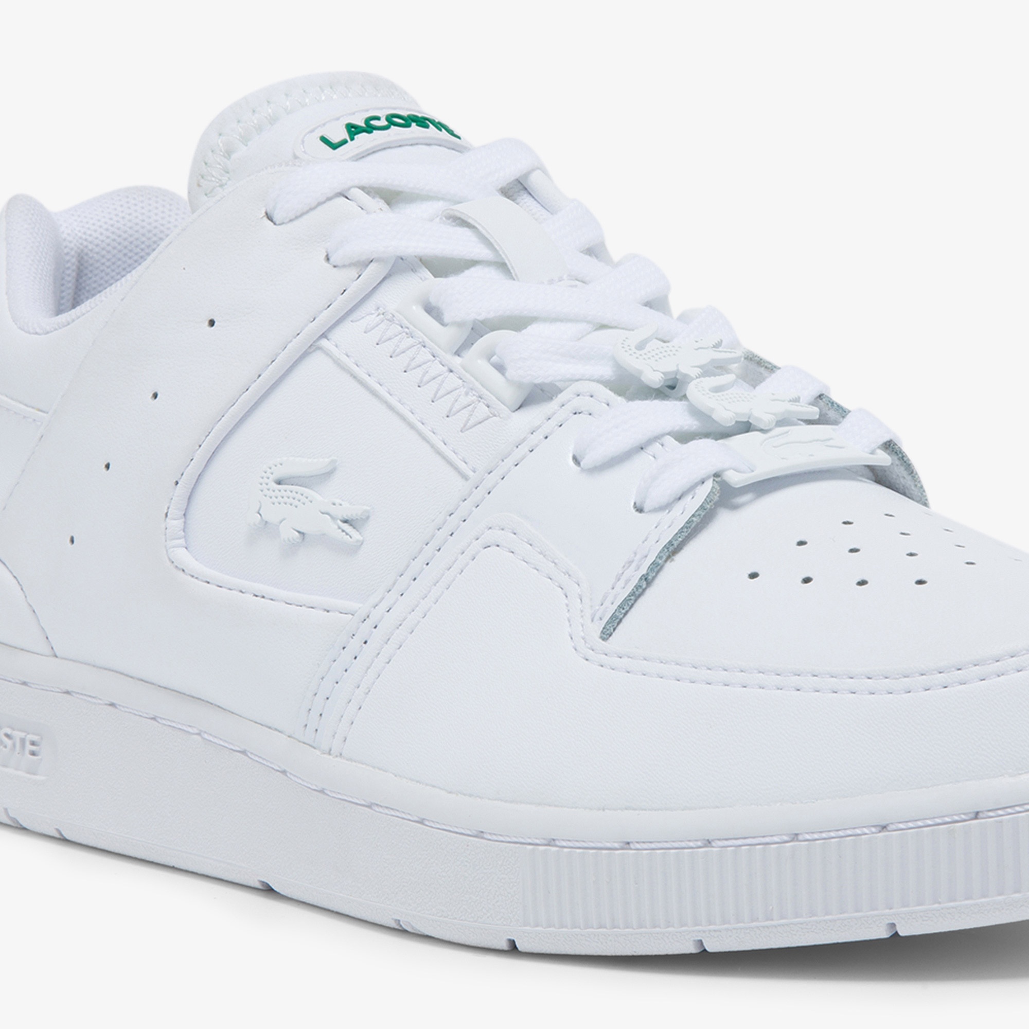 Lacoste Court Cage 0521 1 Sfa Kadın Deri Beyaz Sneaker
