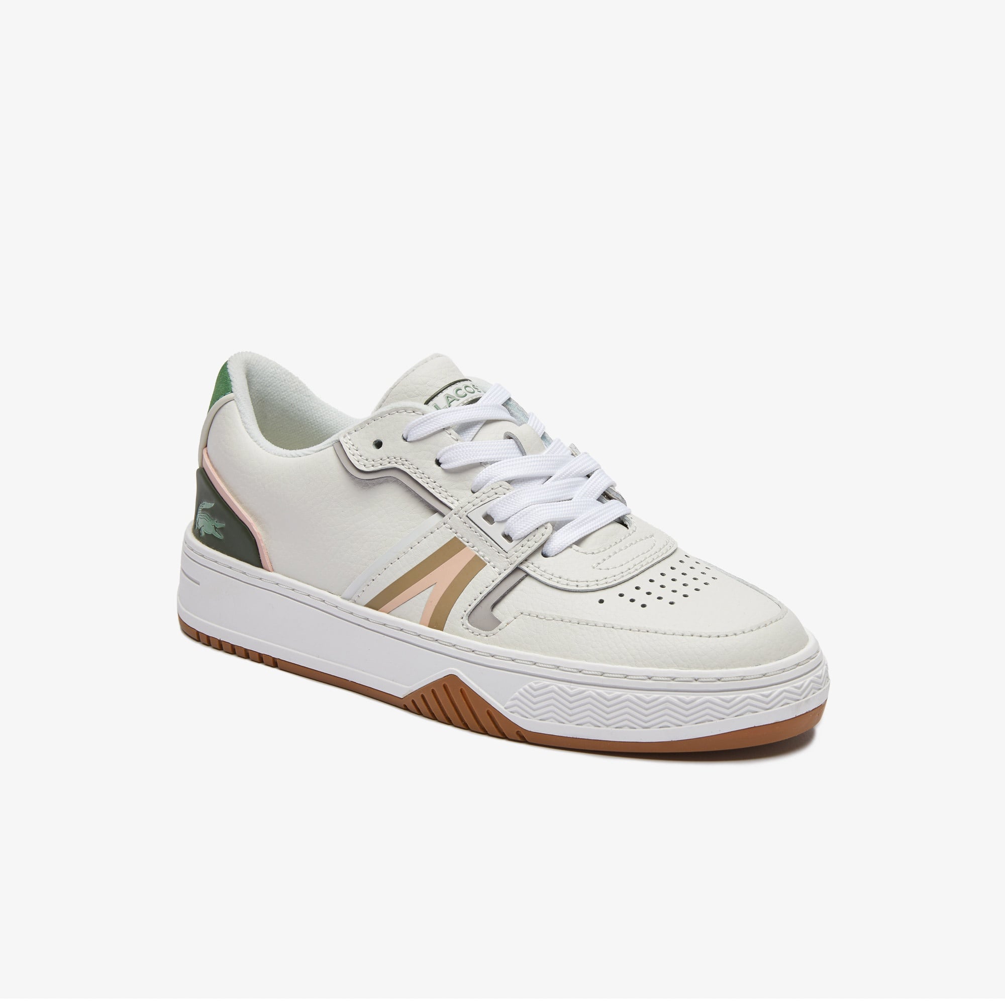 Lacoste L001 0321 1 Sfa Kadın Deri Beyaz Sneaker