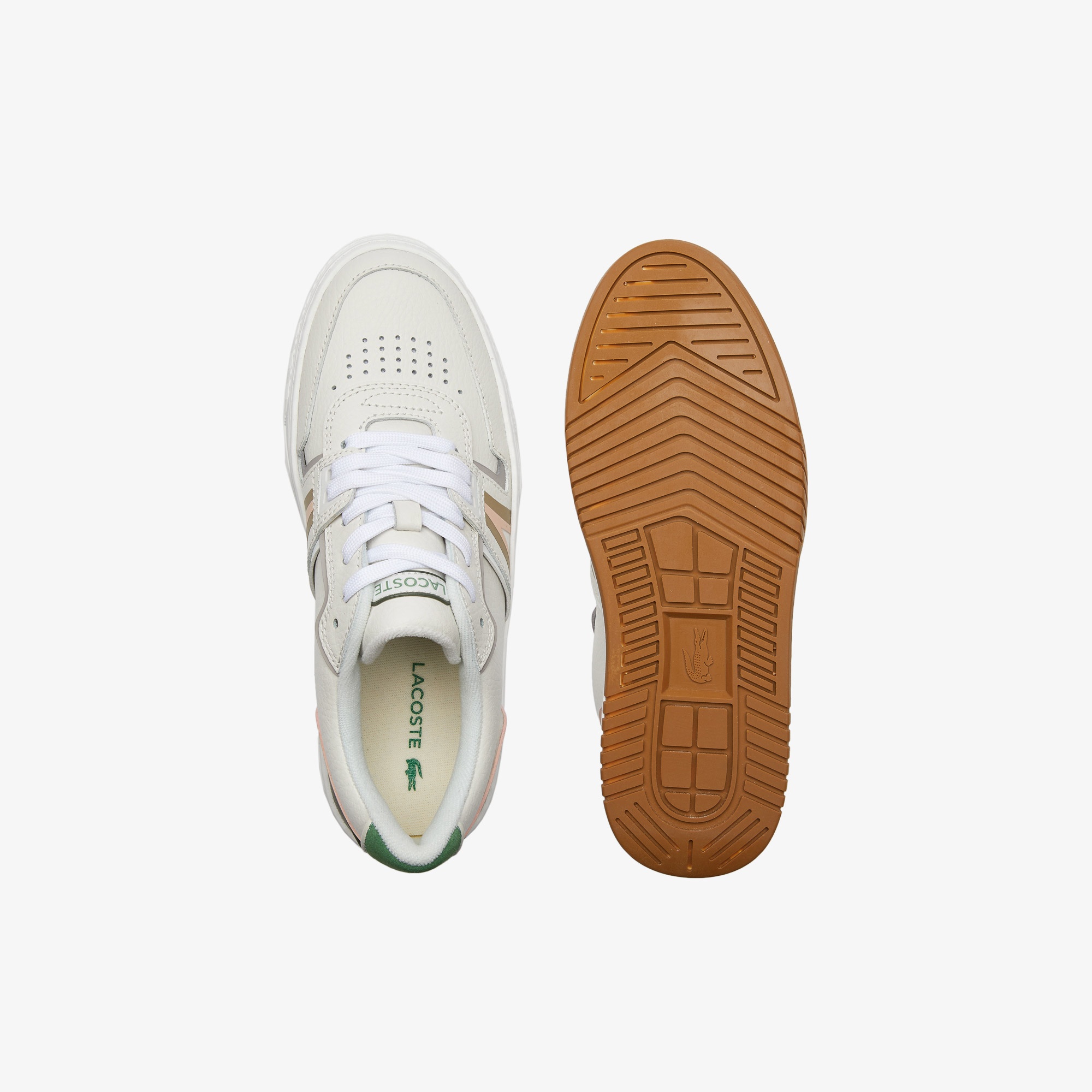 Lacoste L001 0321 1 Sfa Kadın Deri Beyaz Sneaker