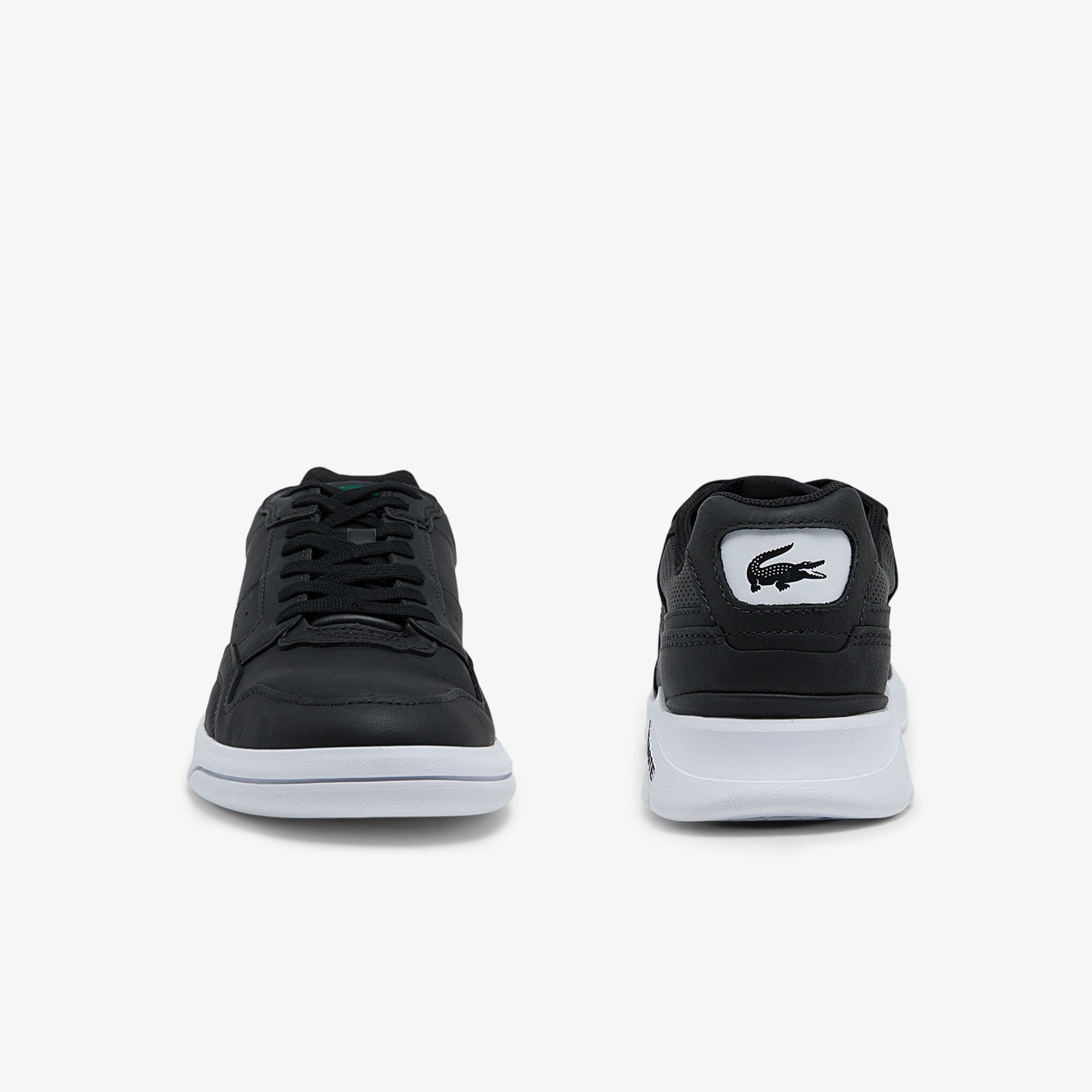 Lacoste Game Advance Luxe 01212 Sma Erkek Deri Siyah Sneaker