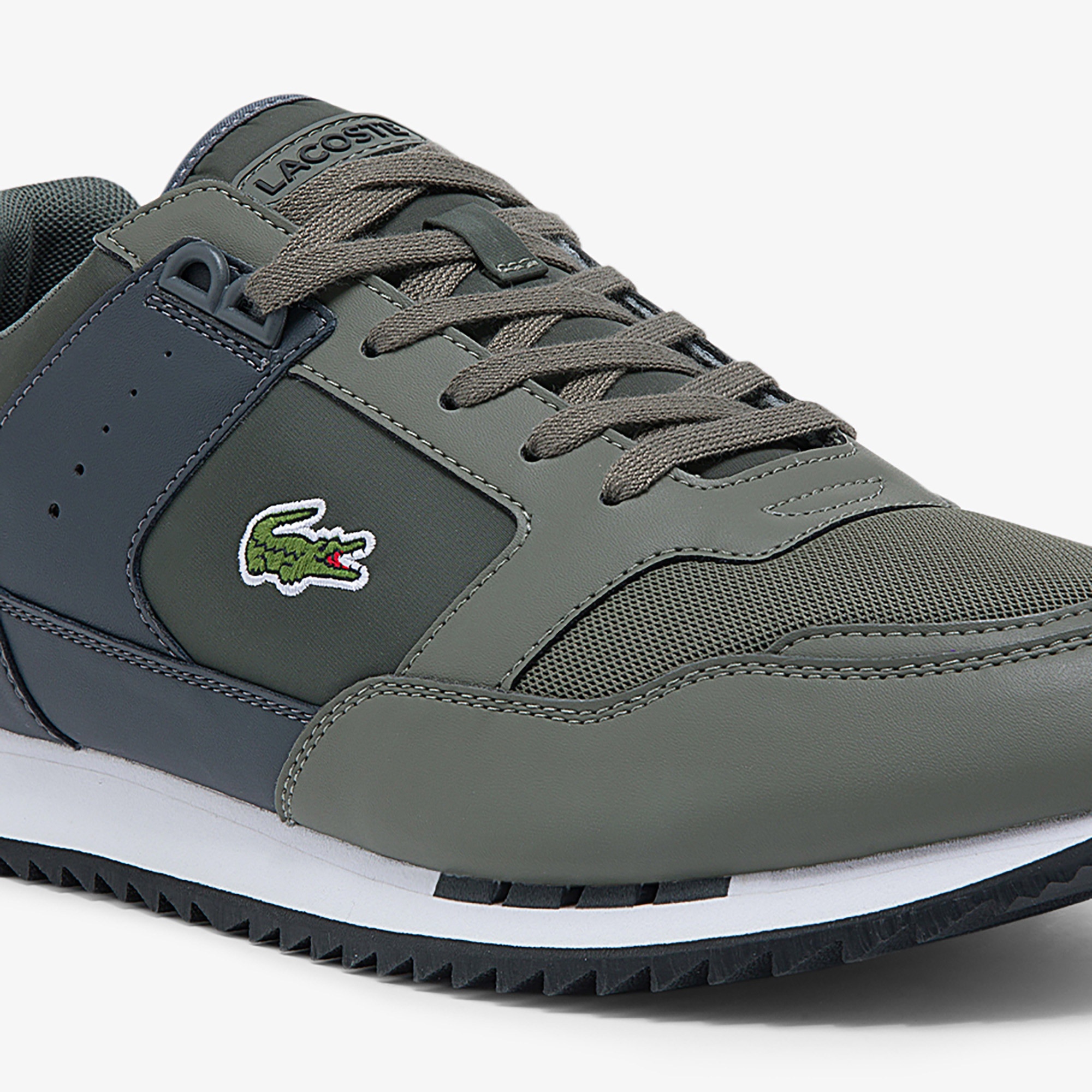 Lacoste Partner Piste 01211 Sma Erkek Haki Sneaker 742SMA0037.255