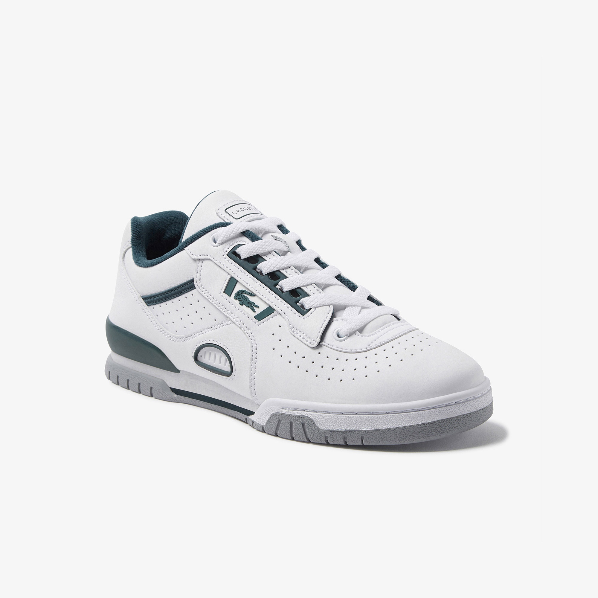 Lacoste M89 Og 0121 1 Sma Erkek Deri Beyaz - Yeşil Sneaker