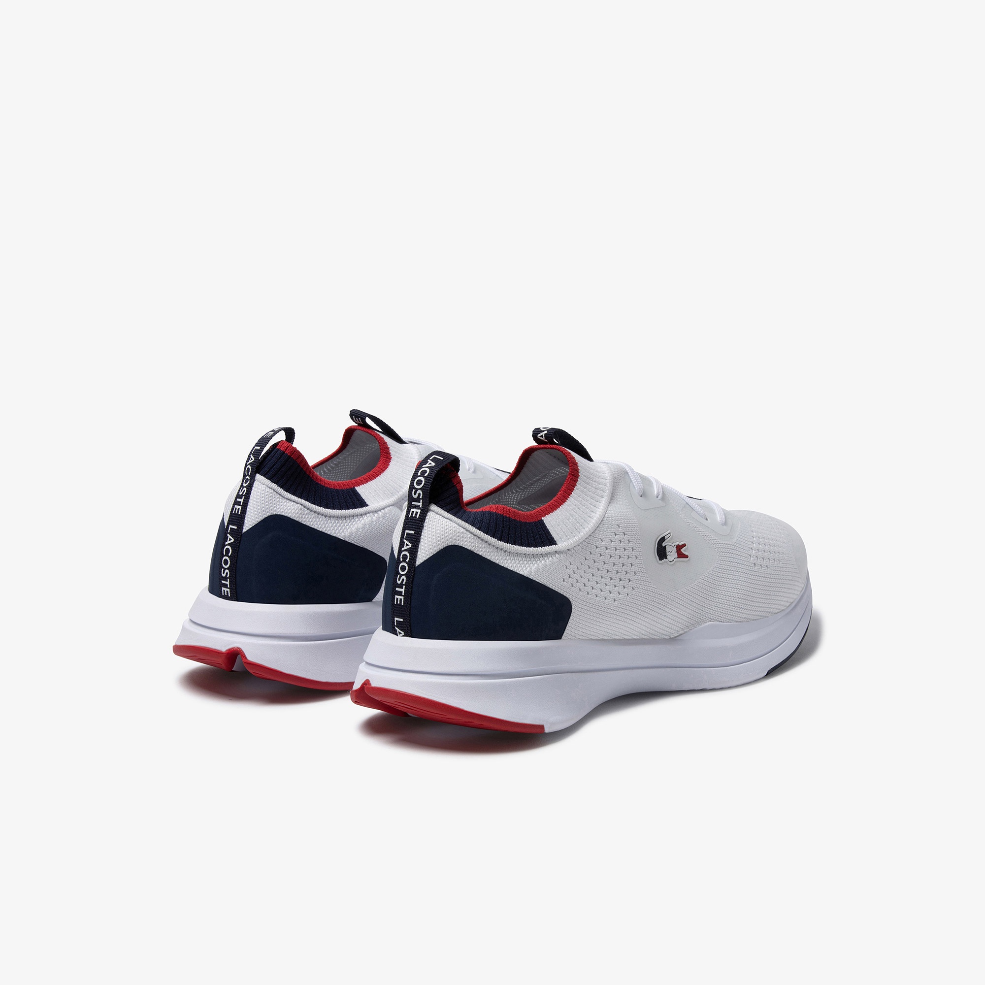 Lacoste Run Spin Knitoly Erkek Beyaz Sneaker