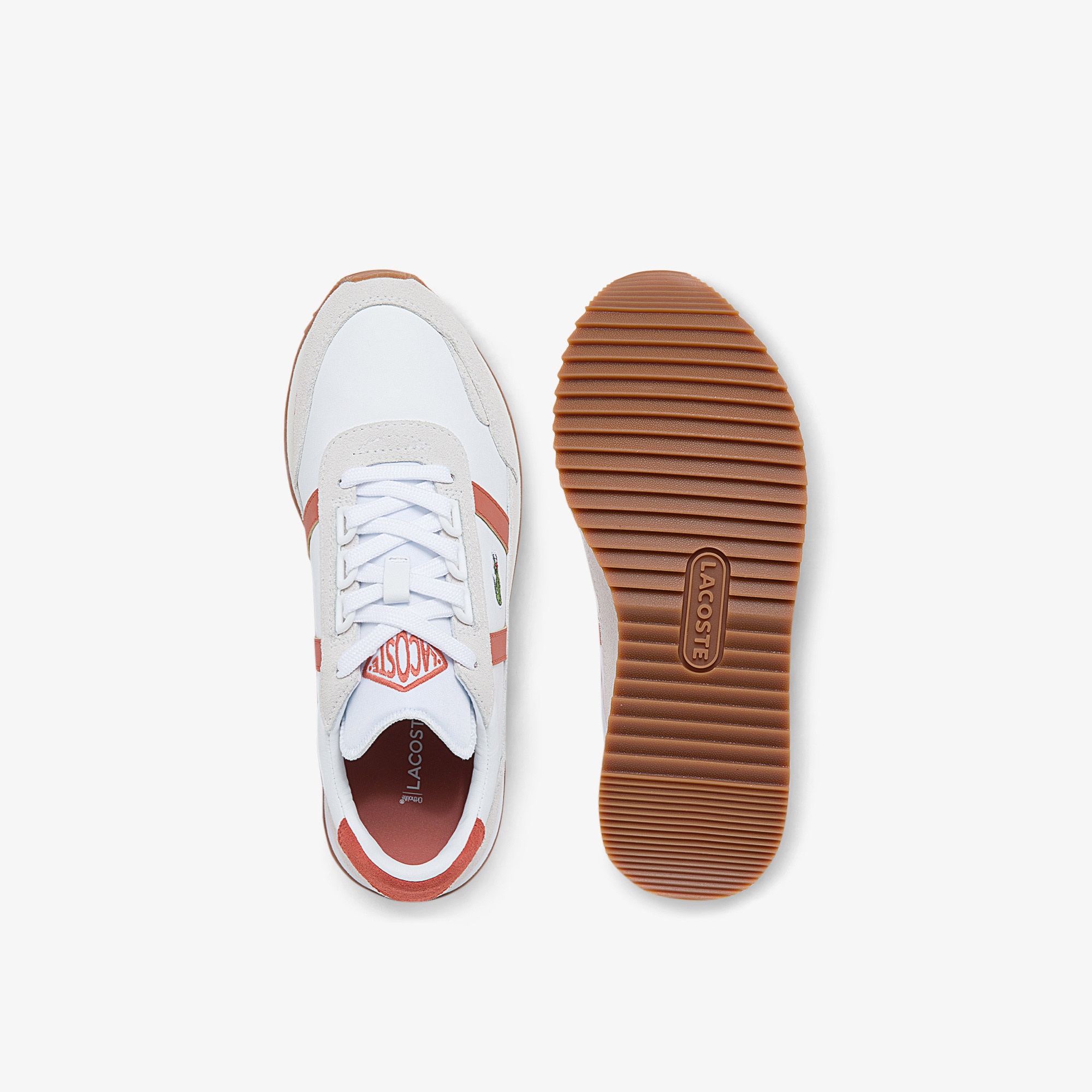 Lacoste Partner Retro Kadın Bej Sneaker