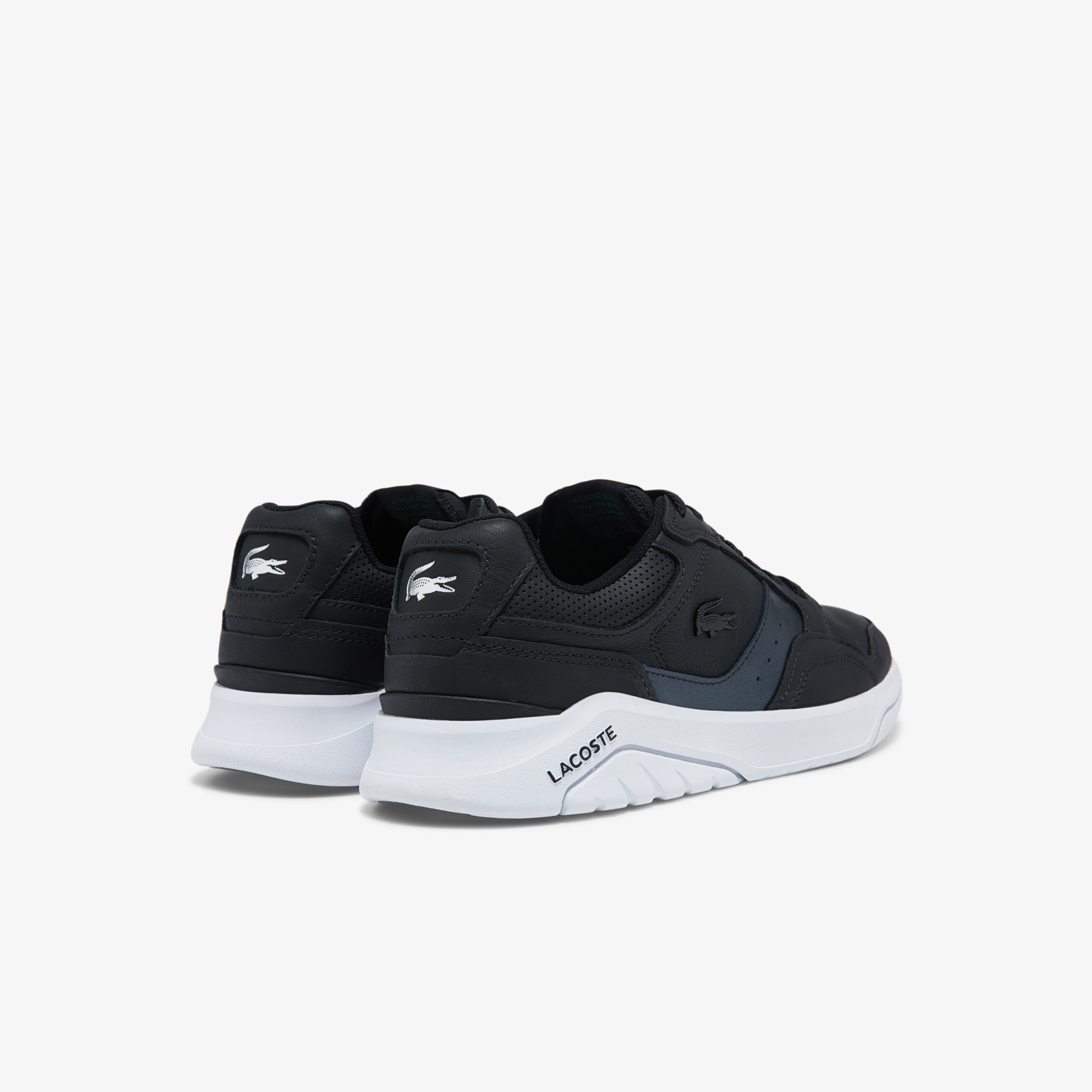 Lacoste Game Advance Luxe Kadın Deri Siyah Sneaker