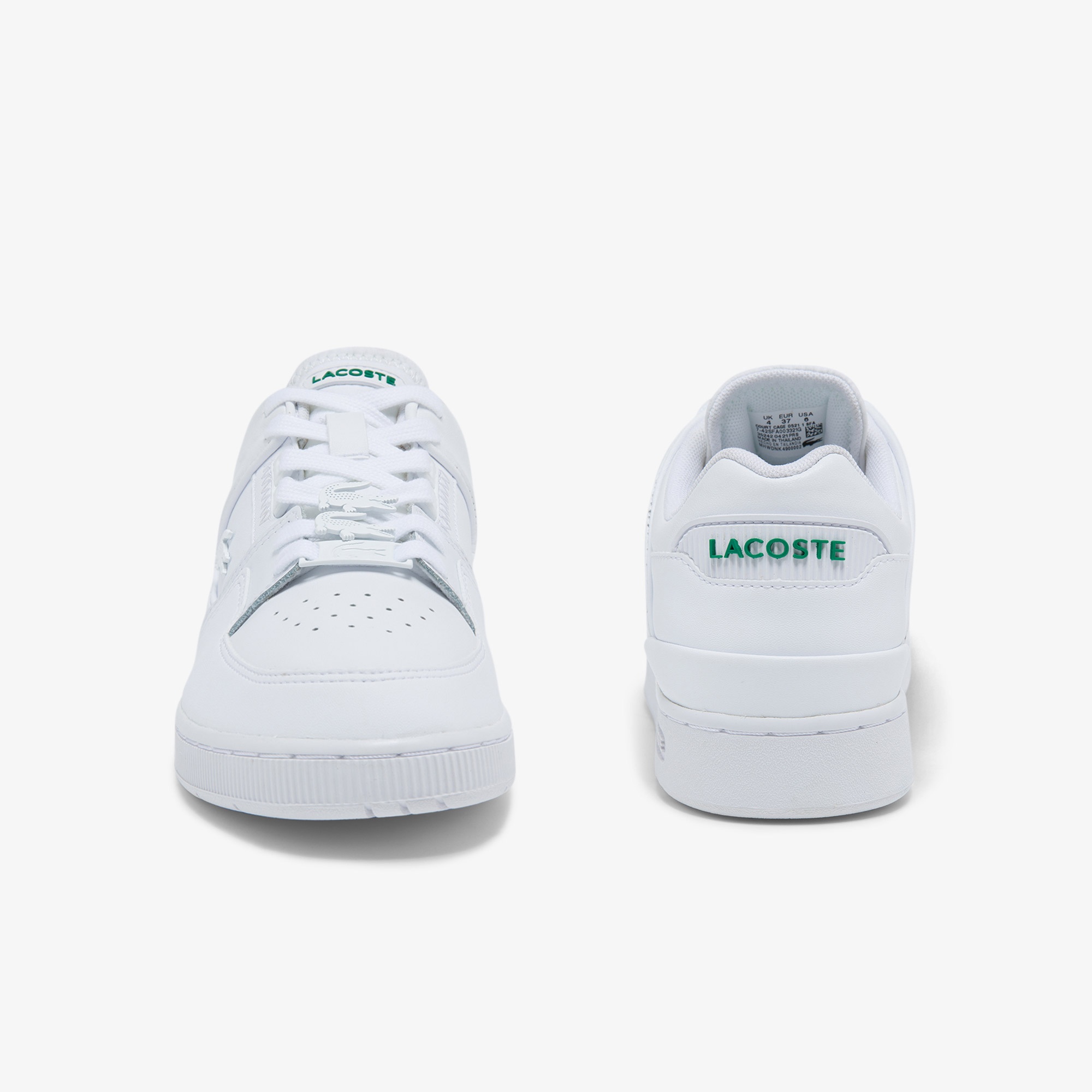 Lacoste Court Cage 0521 1 Sfa Kadın Deri Beyaz Sneaker