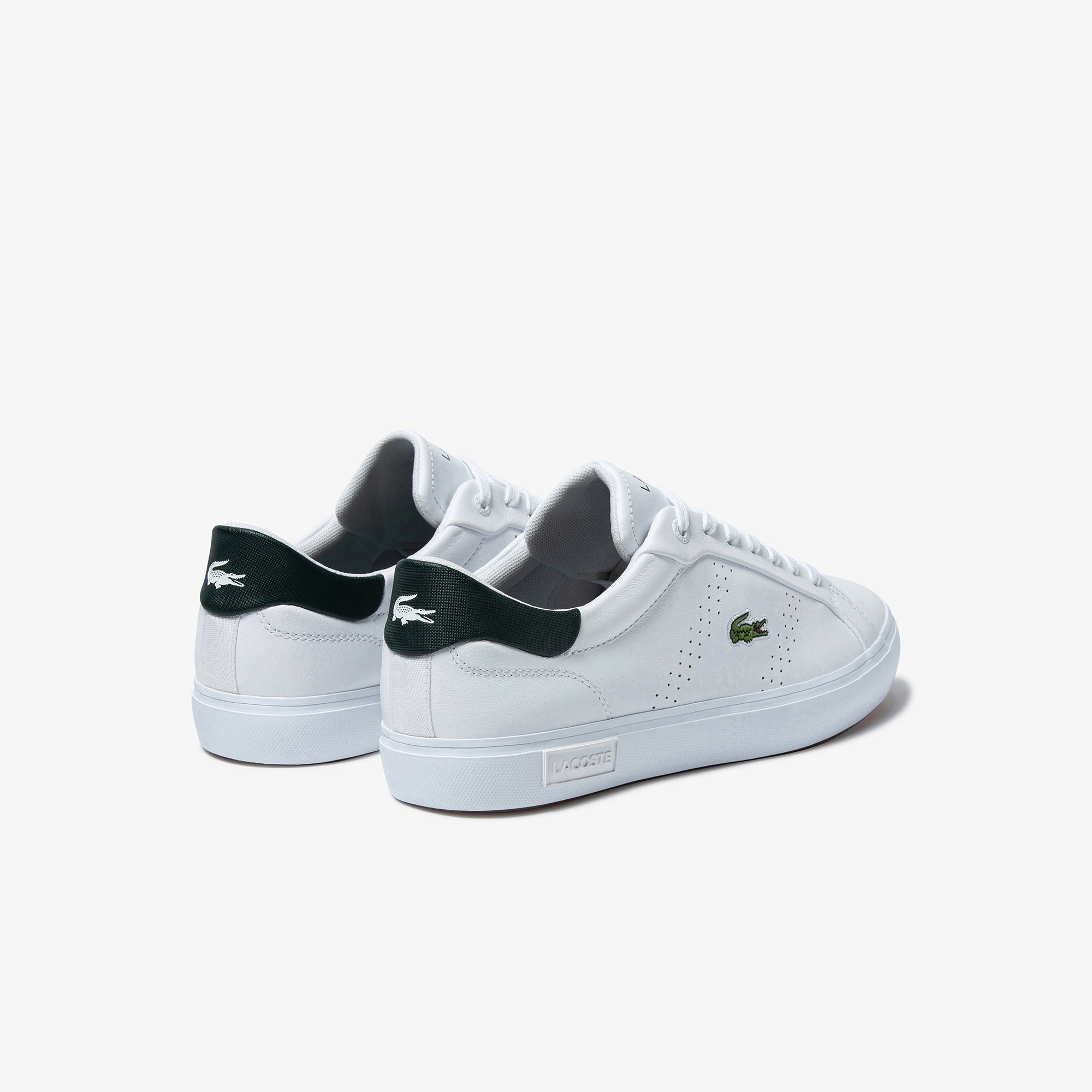 Lacoste Power Court 2.0 Erkek Deri Beyaz Sneaker