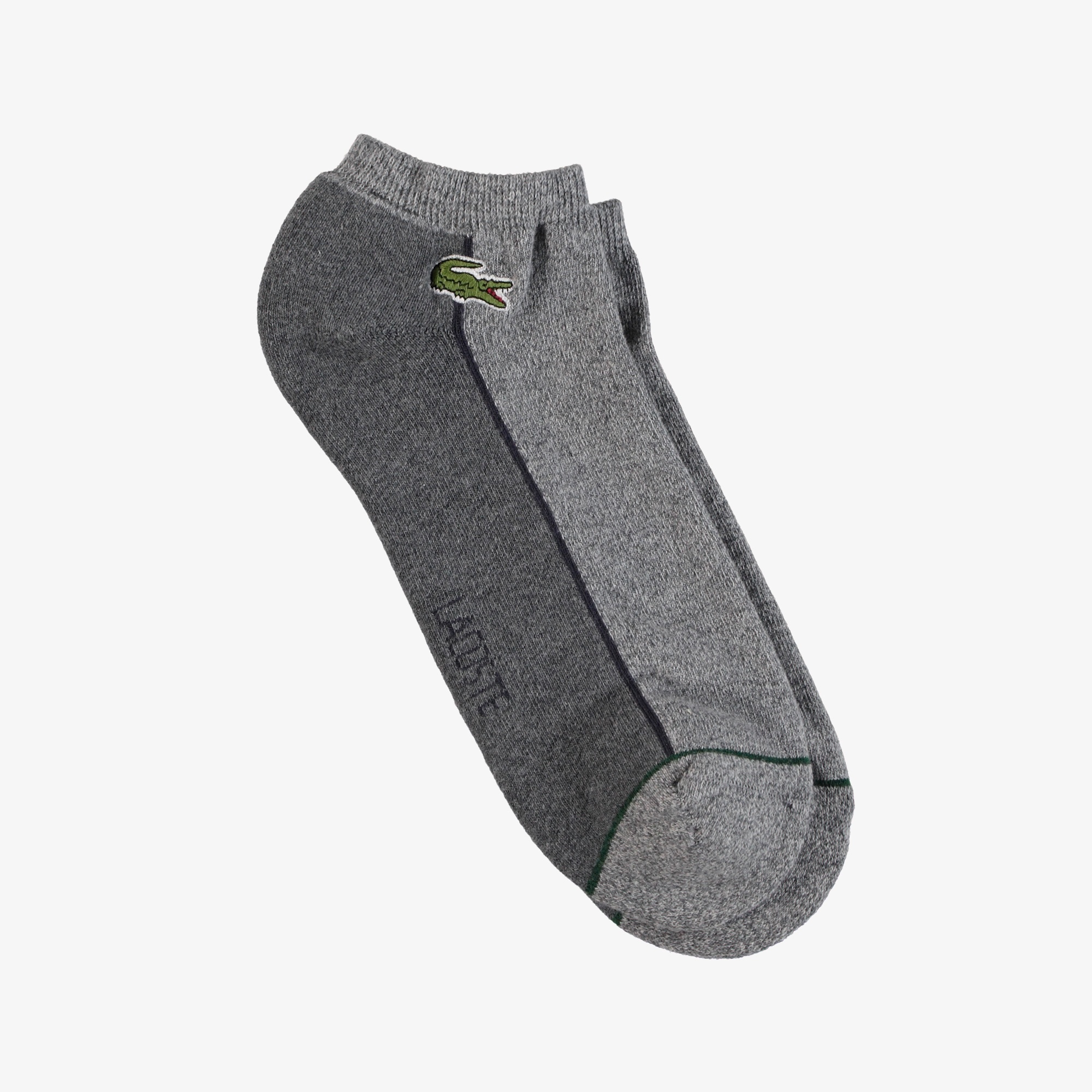 Lacoste Erkek Trainer Renk Bloklu Gri Çorap