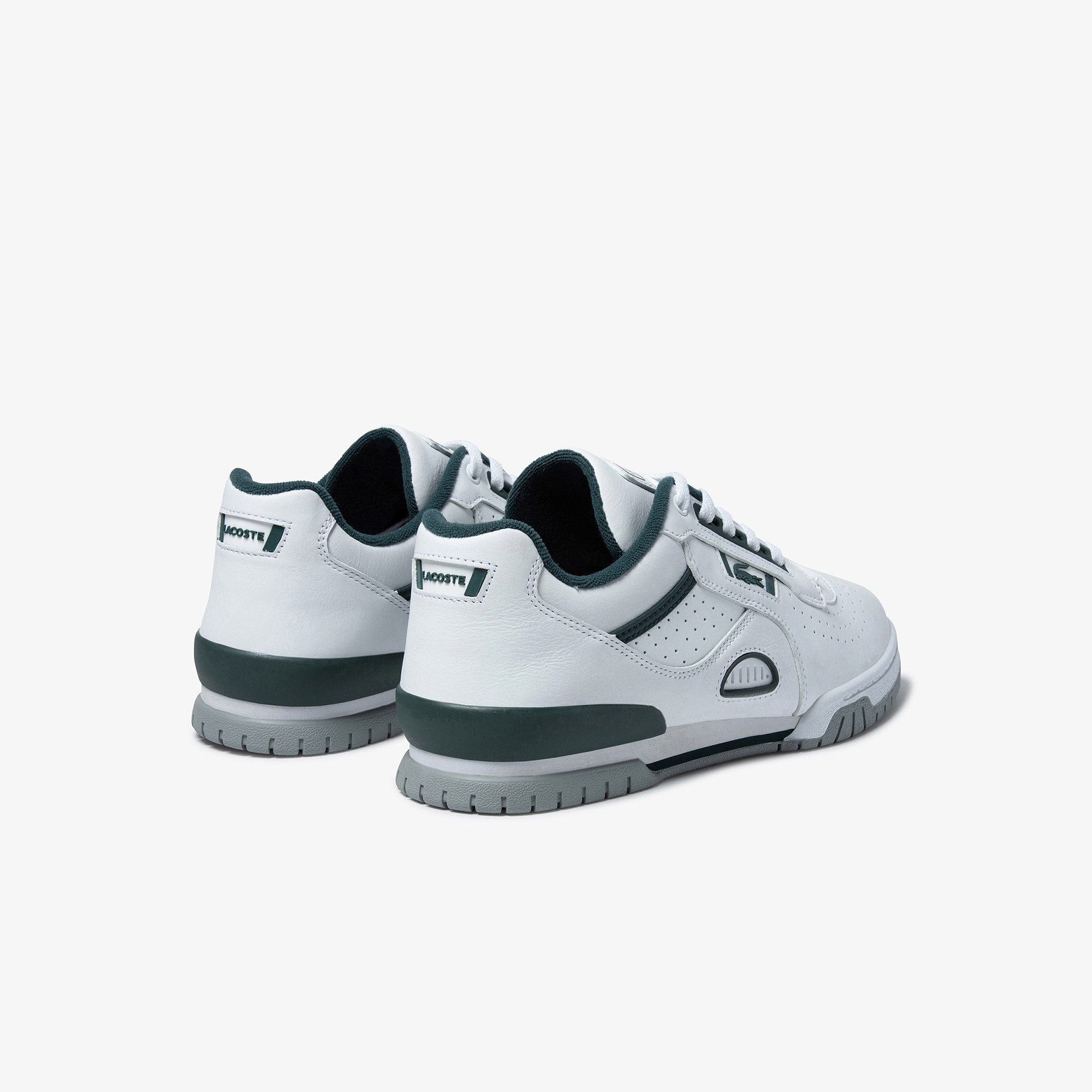 Lacoste M89 Og 0121 1 Sma Erkek Deri Beyaz - Yeşil Sneaker