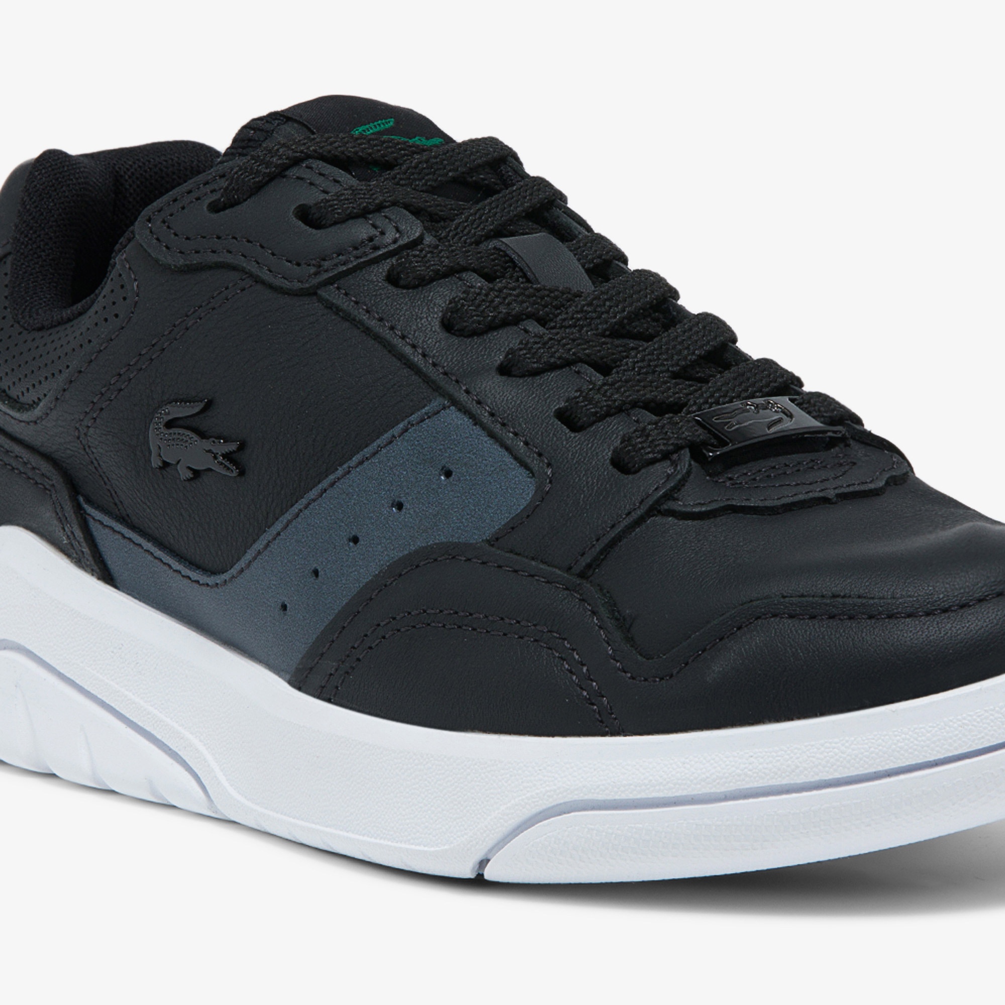 Lacoste Game Advance Luxe Kadın Deri Siyah Sneaker