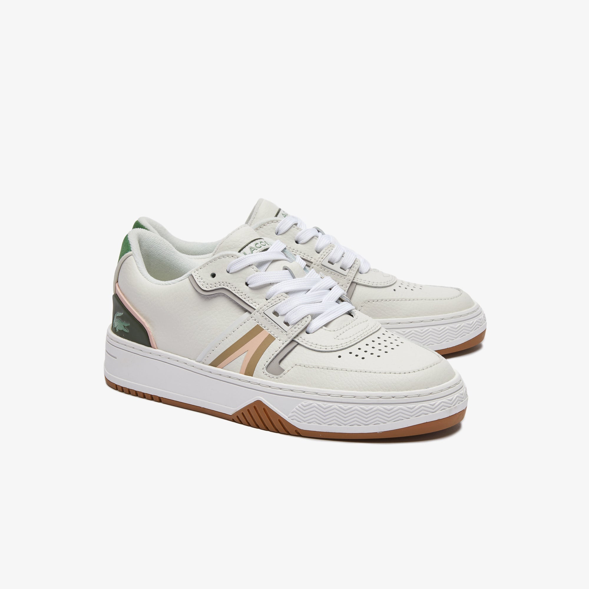 Lacoste L001 0321 1 Sfa Kadın Deri Beyaz Sneaker