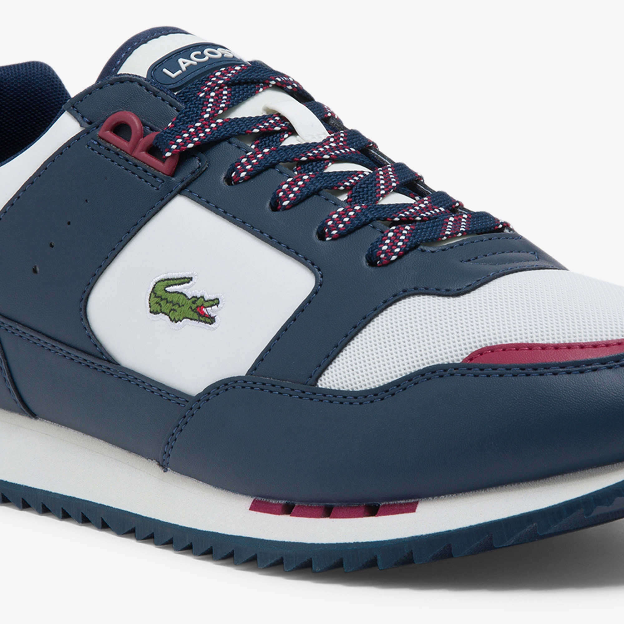 Lacoste Partner Piste 0121 3 Sma Erkek Deri Lacivert Sneaker