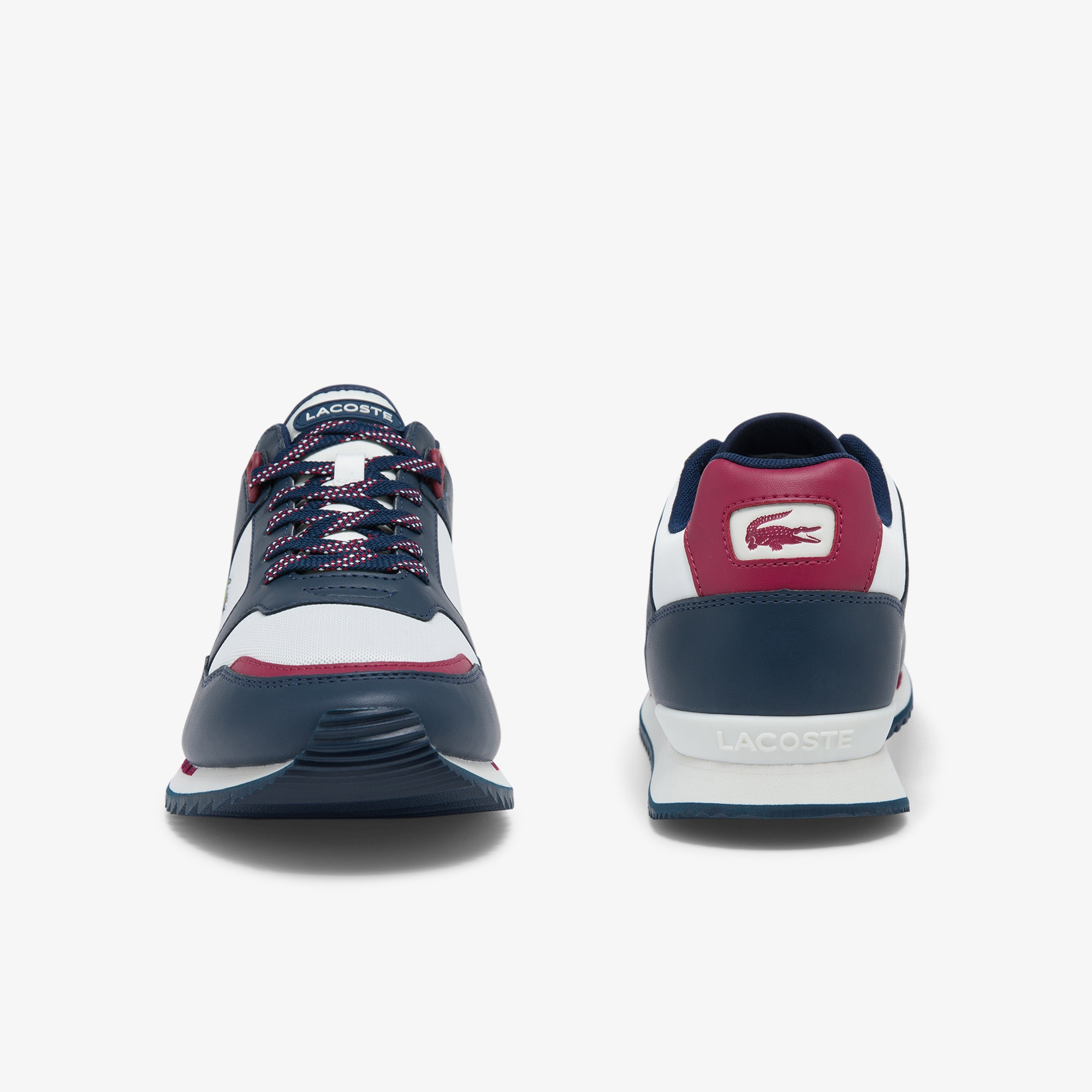 Lacoste Partner Piste 0121 3 Sma Erkek Deri Lacivert Sneaker