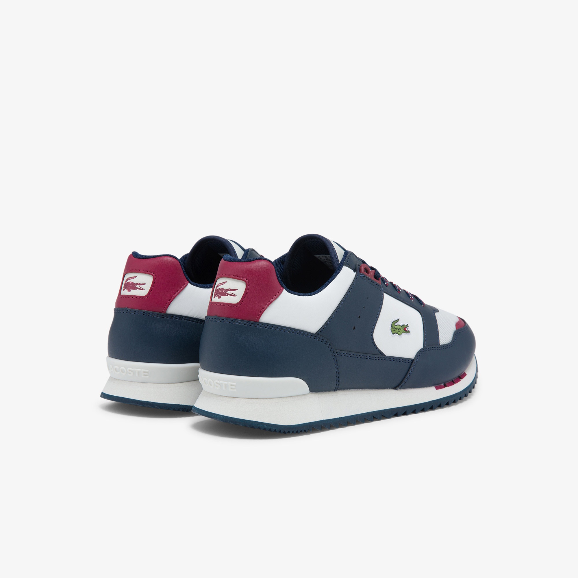Lacoste Partner Piste 0121 3 Sma Erkek Deri Lacivert Sneaker