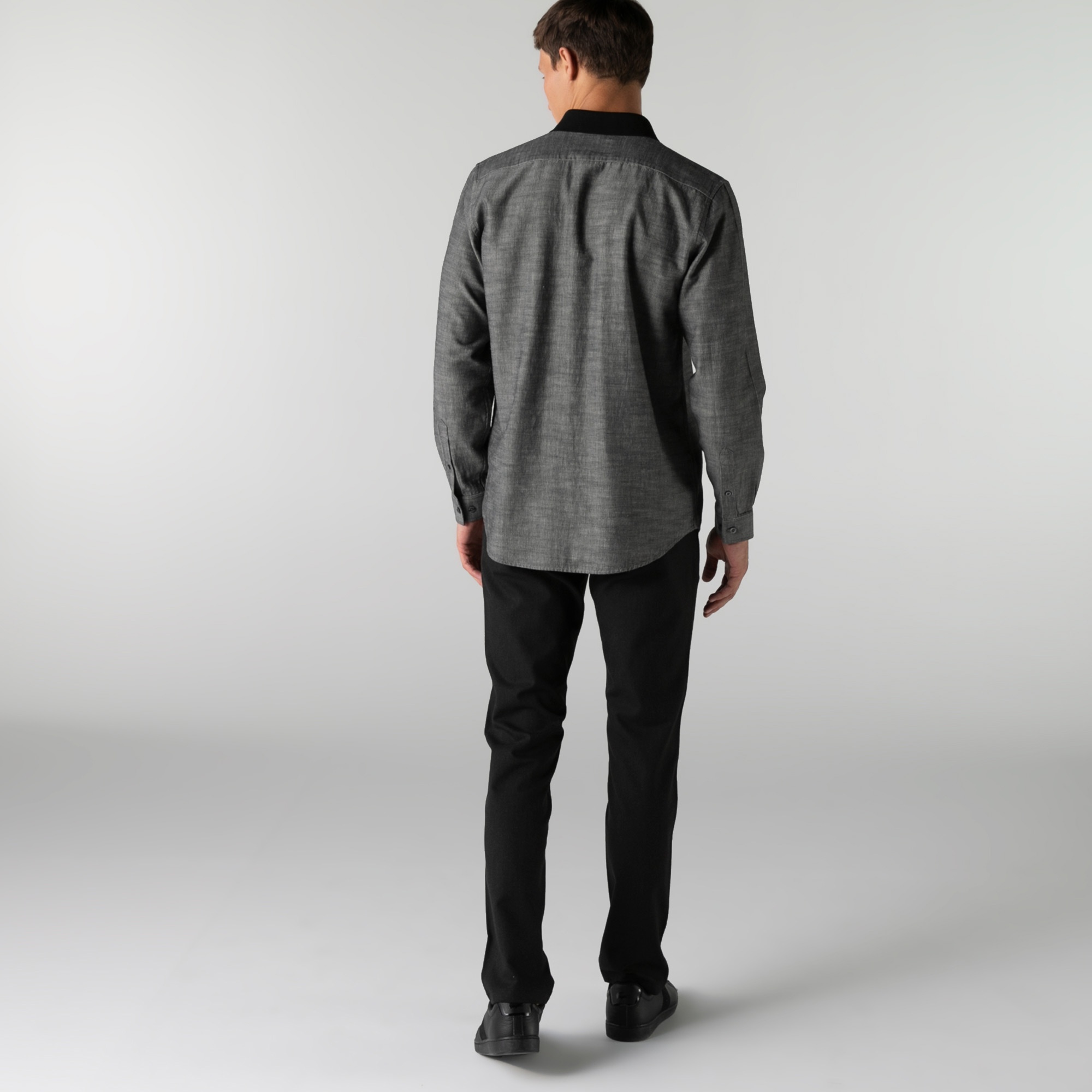 Lacoste Erkek Slim Fit Koyu Gri Pantolon