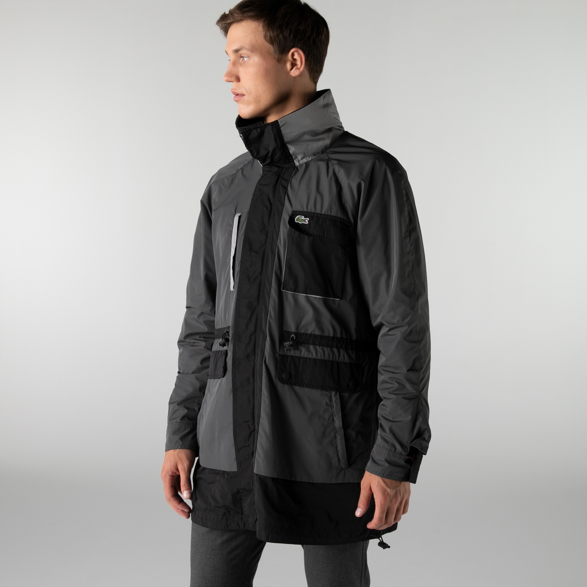 Lacoste Erkek Siyah Mont