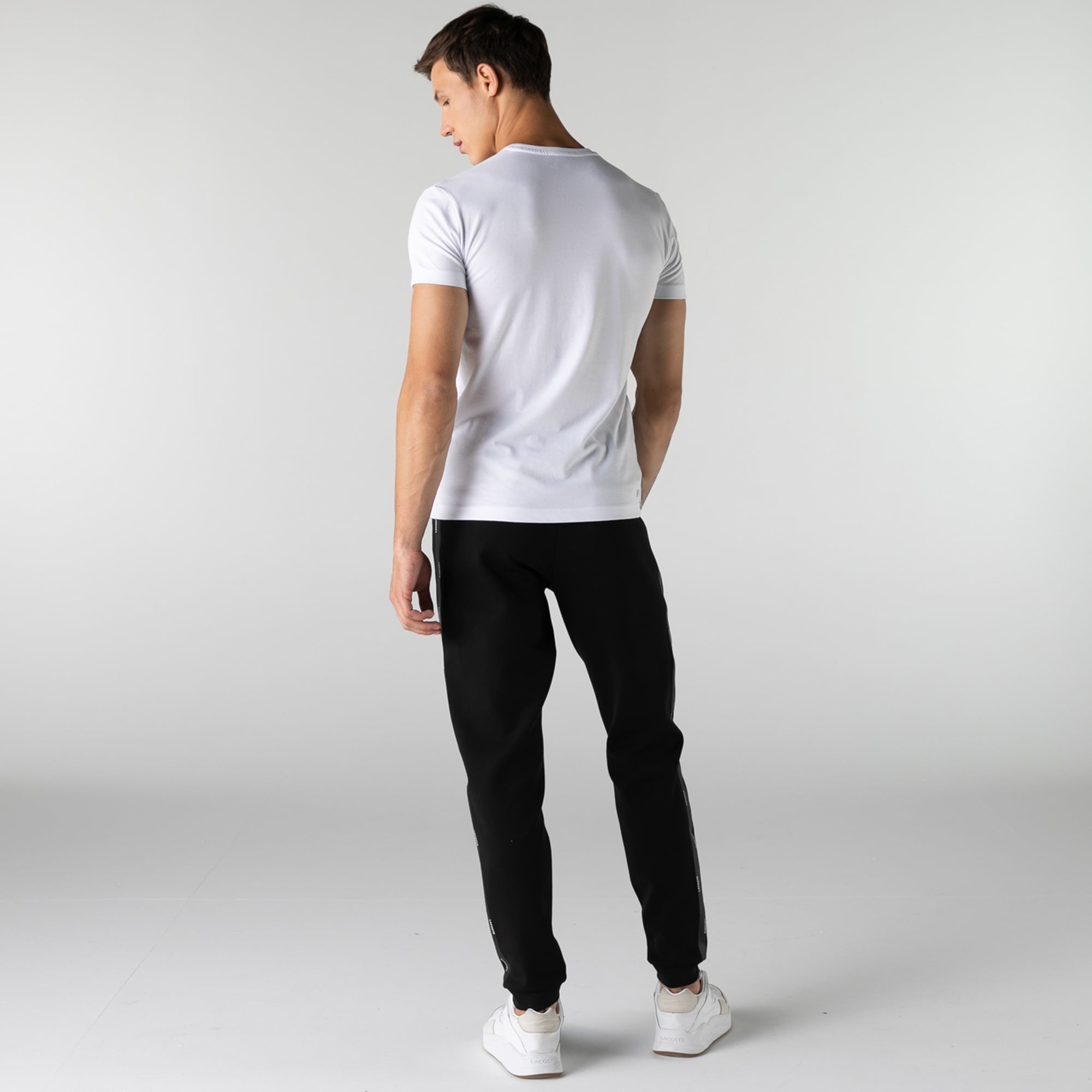 Lacoste Erkek Regular Fit Siyah Eşofman Altı