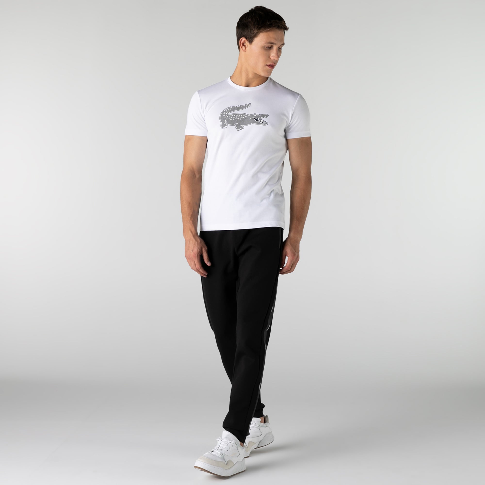 Lacoste Erkek Regular Fit Siyah Eşofman Altı