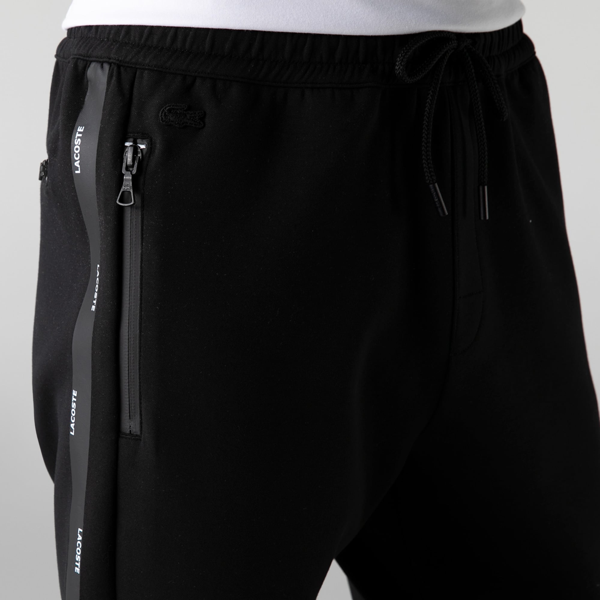 Lacoste Erkek Regular Fit Siyah Eşofman Altı