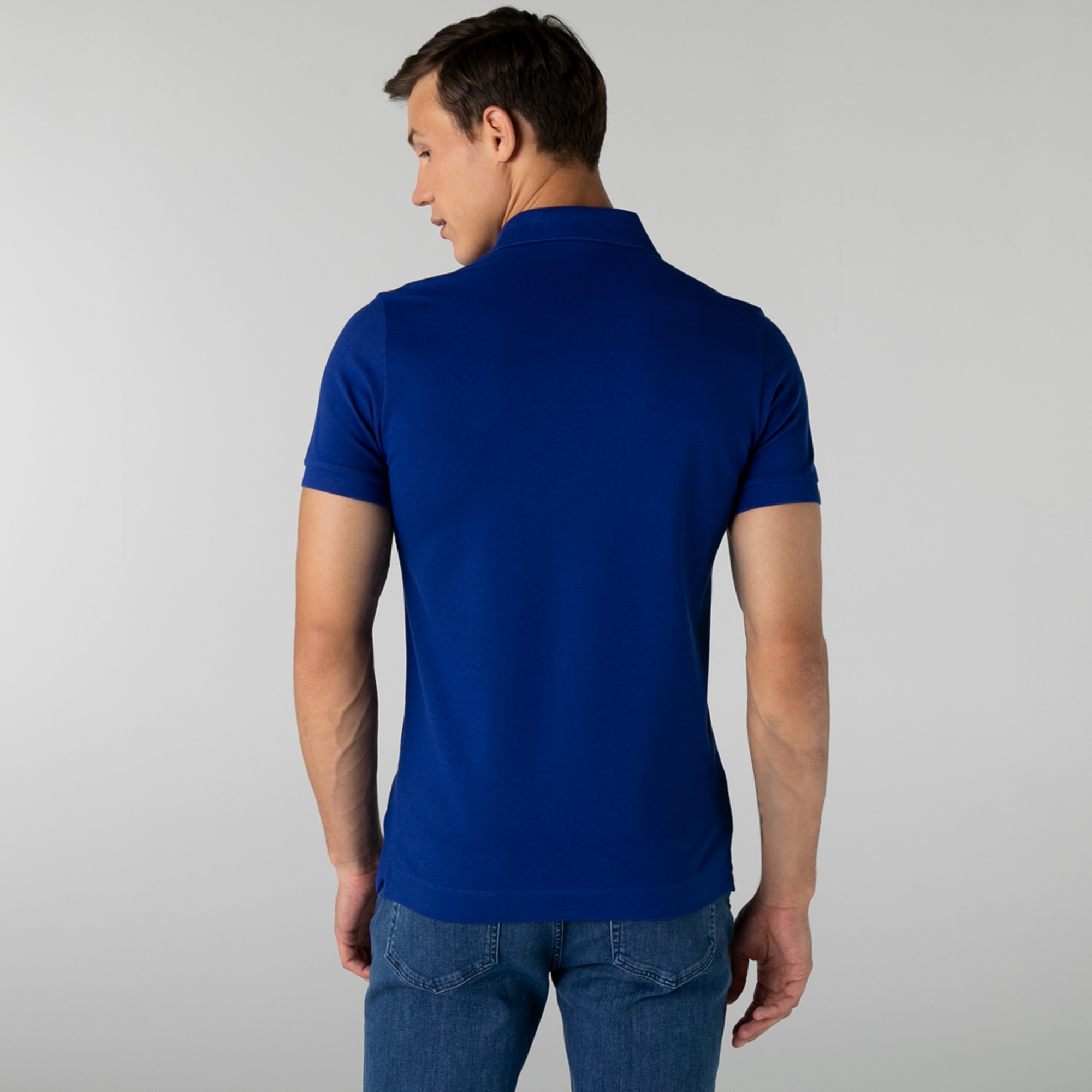 Lacoste Erkek Regular Fit Mavi Paris Polo