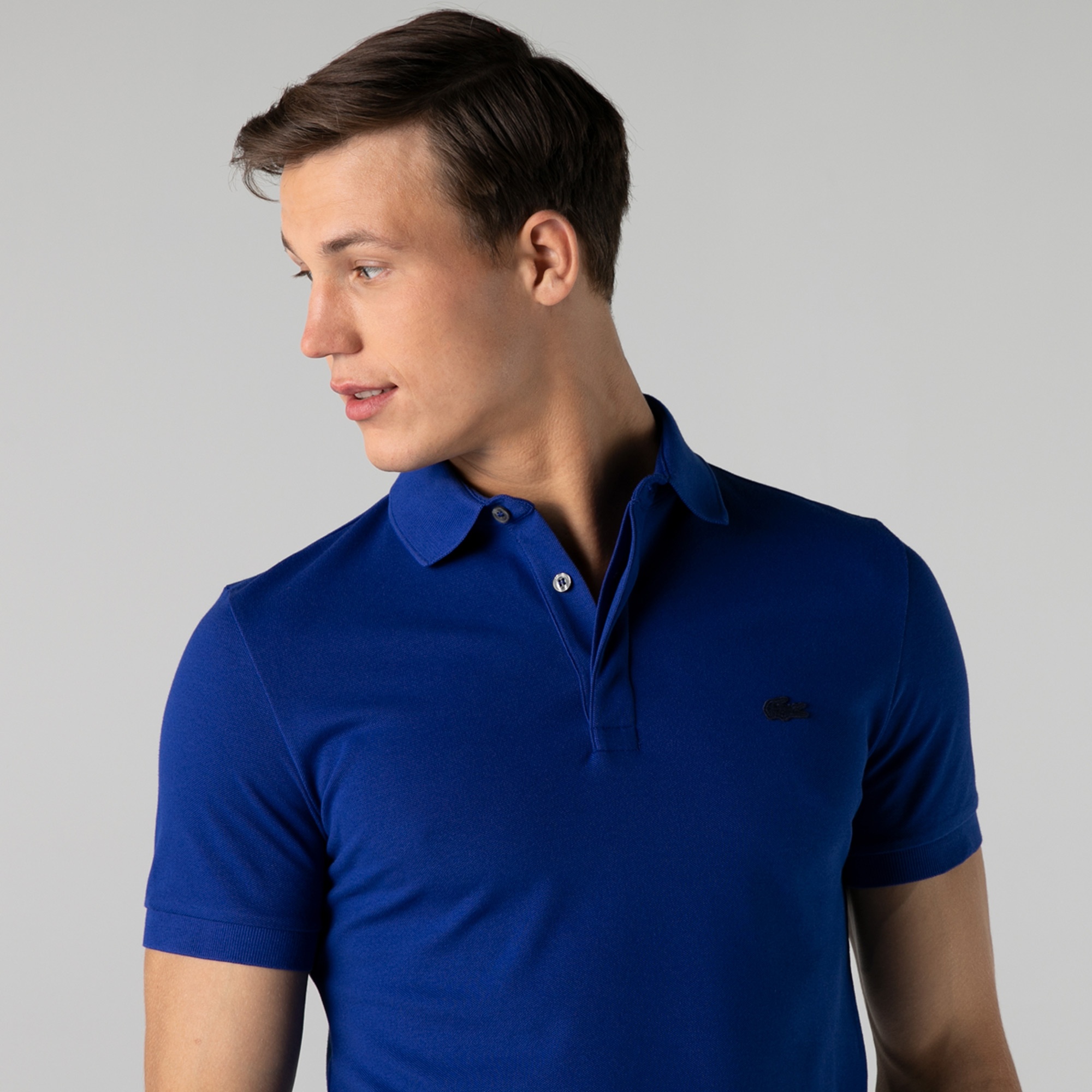 Lacoste Erkek Regular Fit Mavi Paris Polo