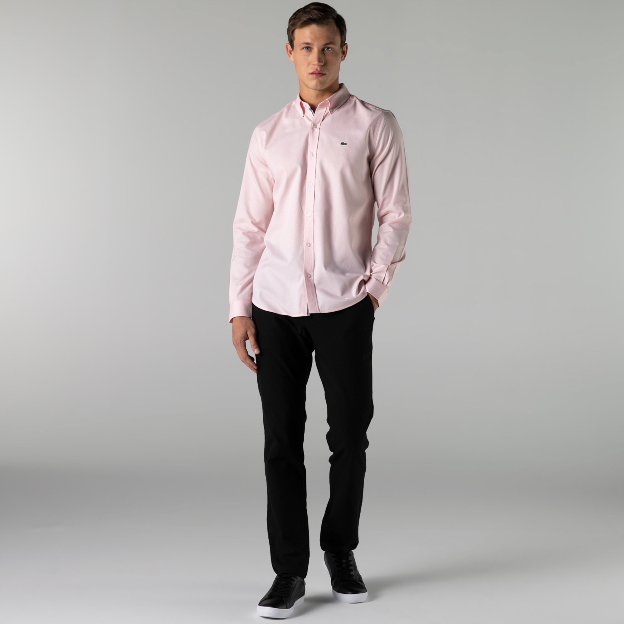 Lacoste Erkek Slim Fit Siyah Pantolon