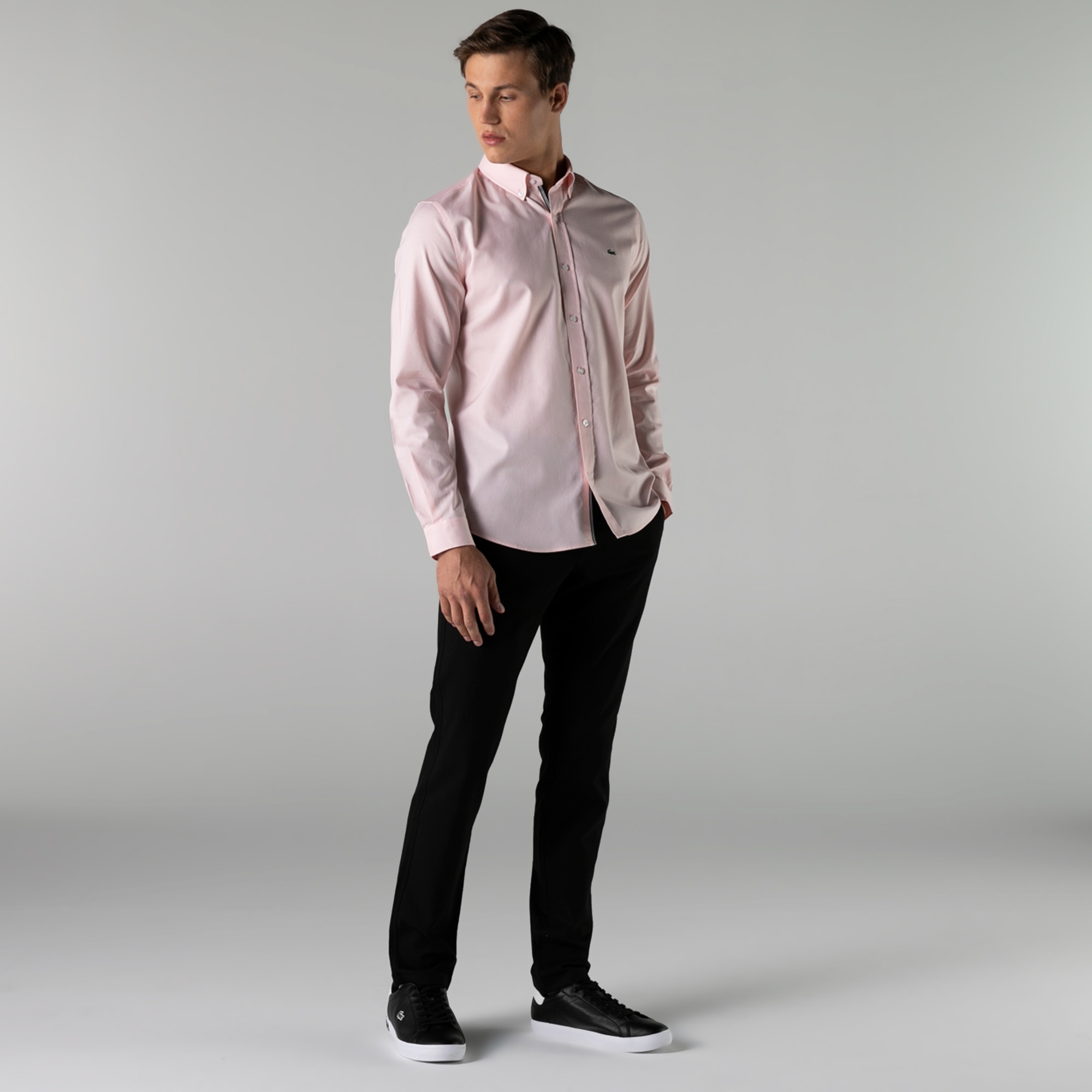 Lacoste Erkek Slim Fit Siyah Pantolon