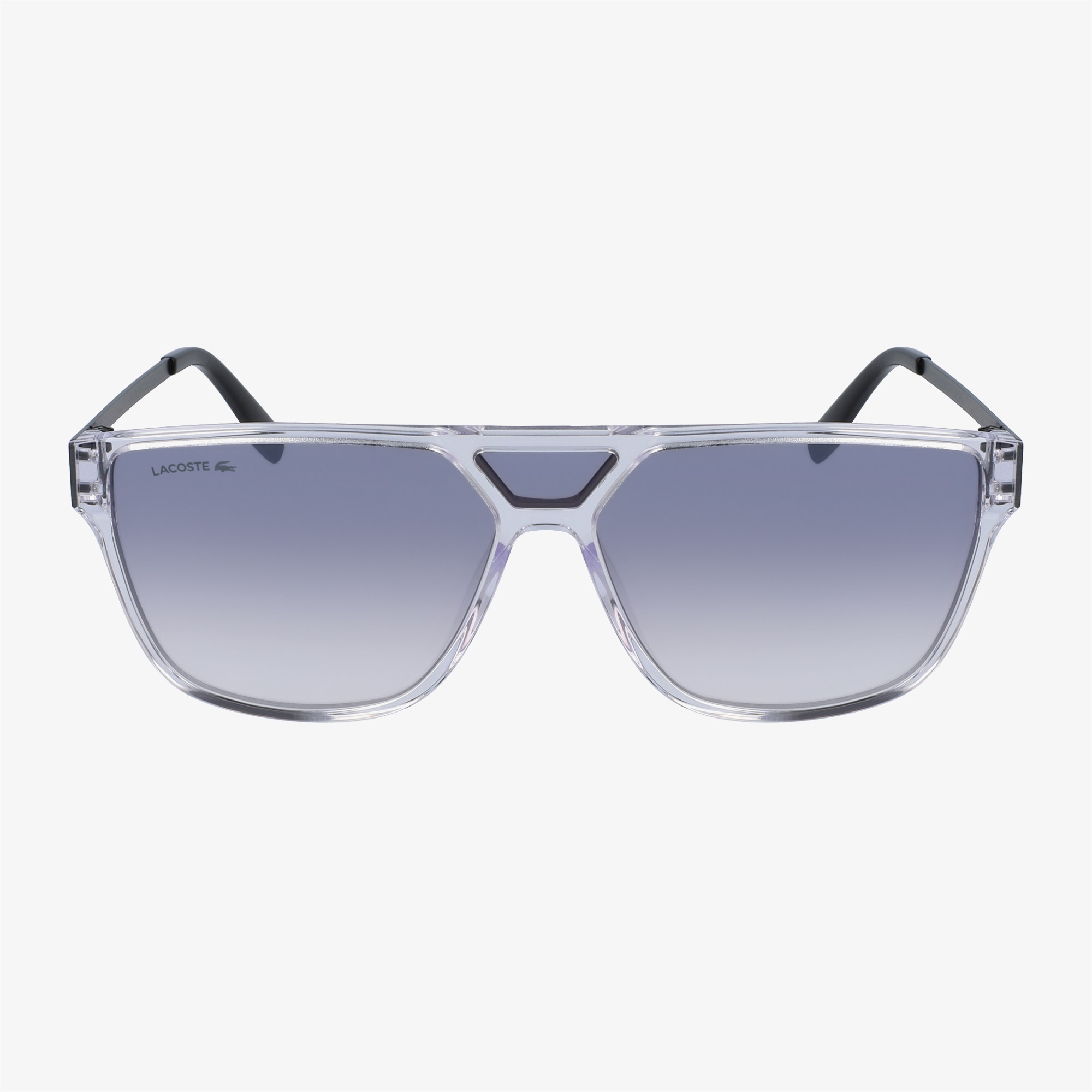 Lacoste Unisex Şeffaf Gri Güneş Gözlüğü