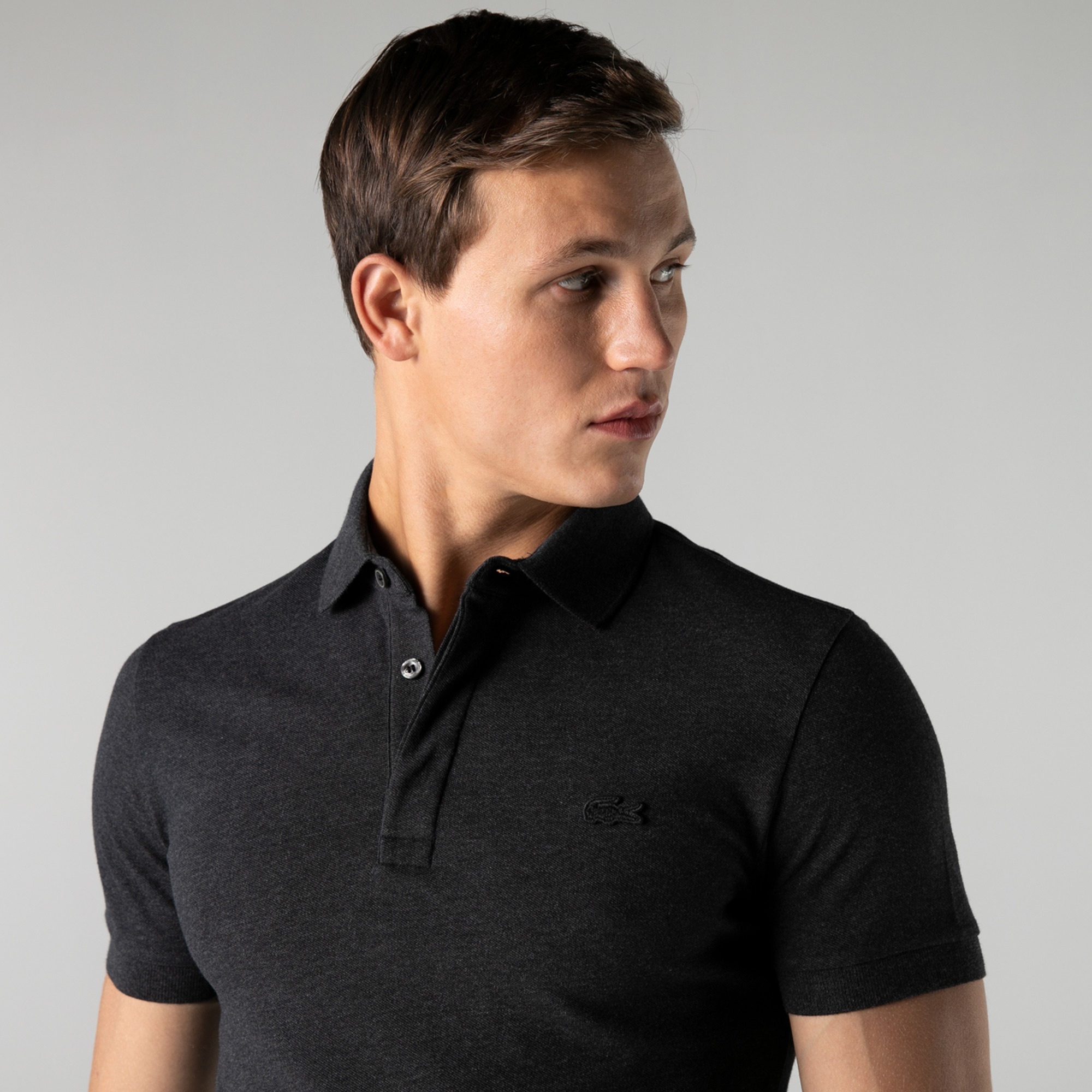 Lacoste Erkek Regular Fit Koyu Gri Polo
