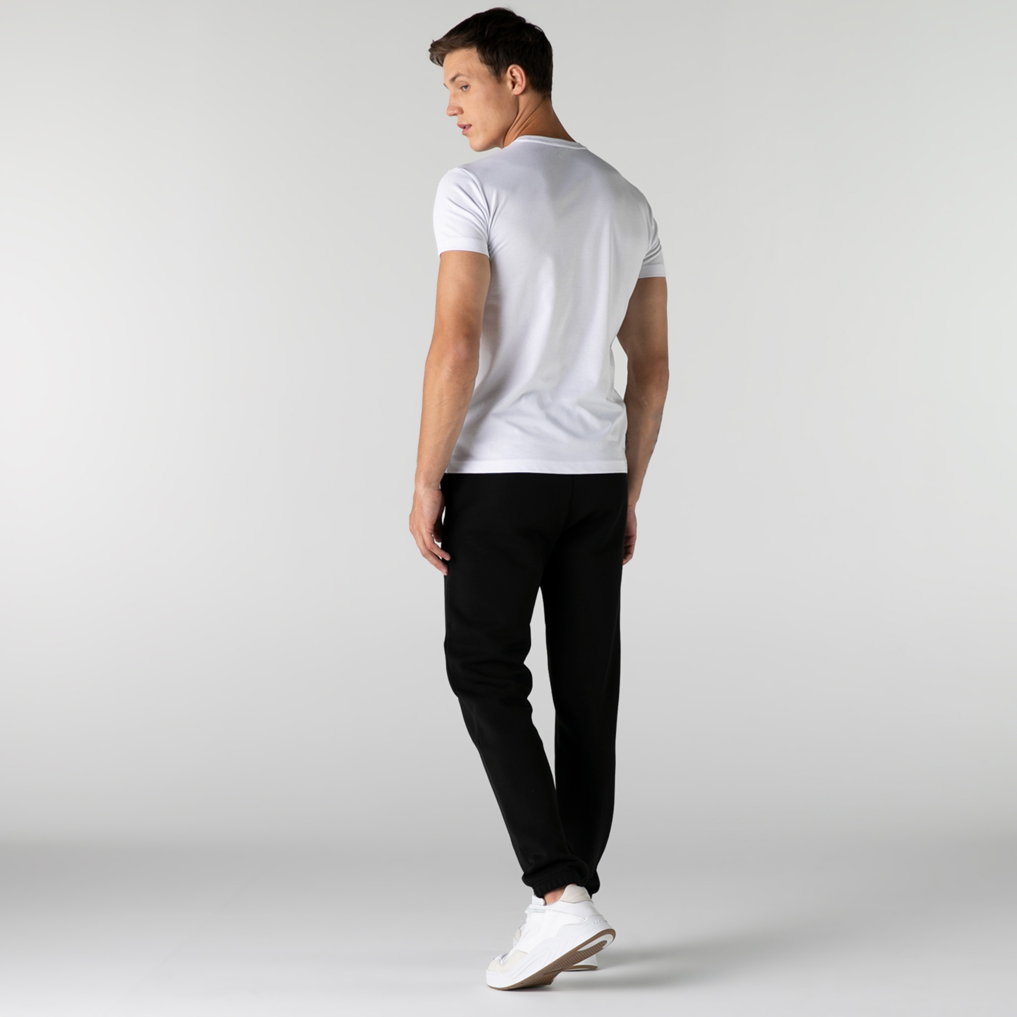 Lacoste SPORT Erkek Regular Fit Siyah Eşofman Altı