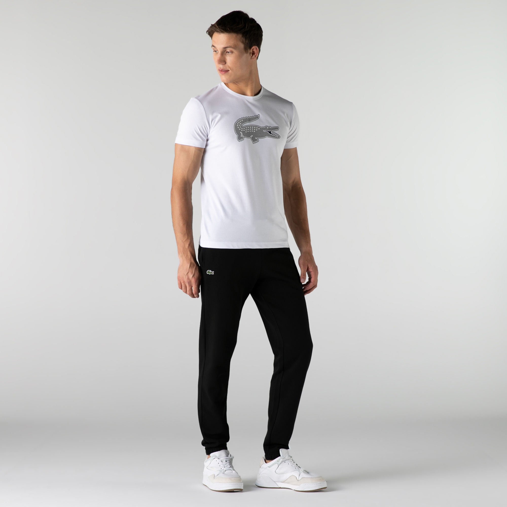 Lacoste SPORT Erkek Regular Fit Siyah Eşofman Altı