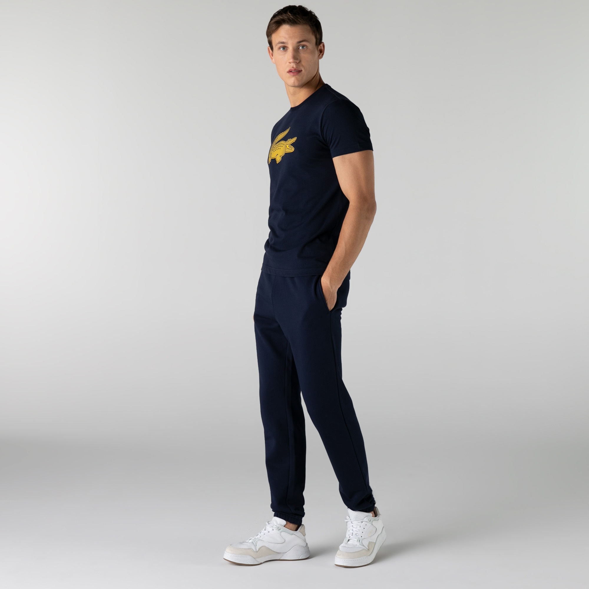 Lacoste SPORT Erkek Regular Fit Lacivert Eşofman Altı
